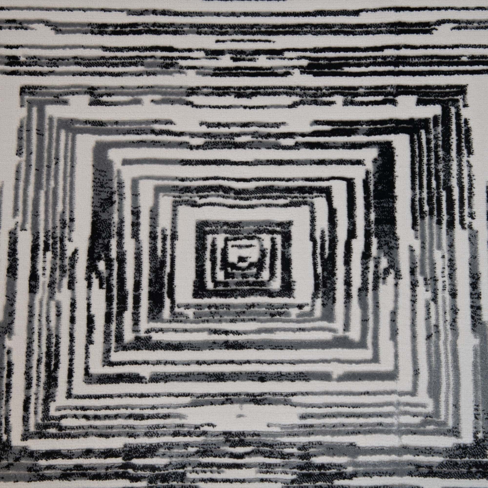 Kuza Portrait Rug Grey 200cm x 290cm