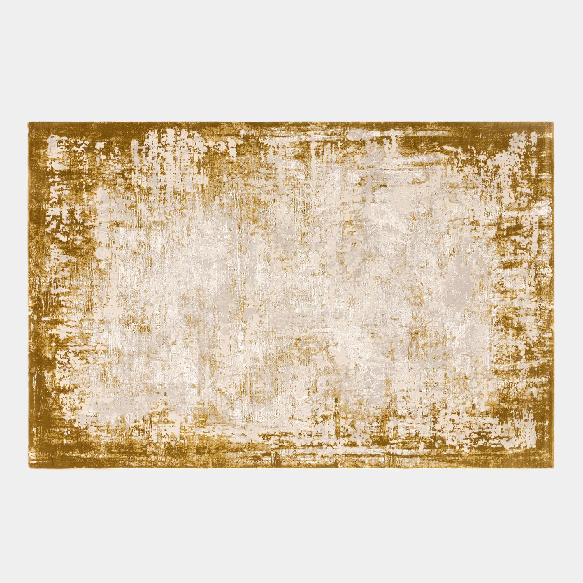 Kuza - Border Rug 240x340cm Border Gold