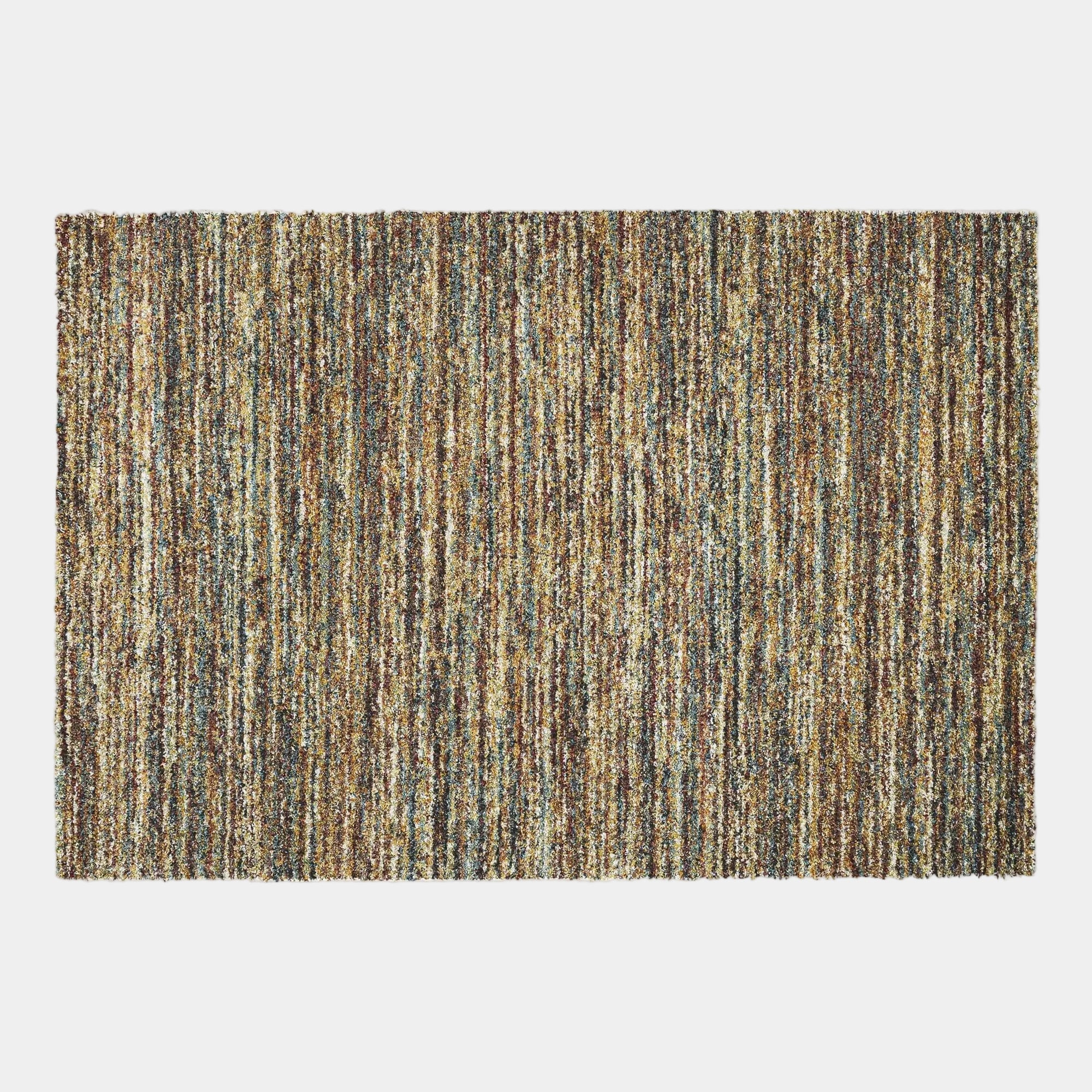 Mehari - Striped Rug 2959 Red Rust Stripe