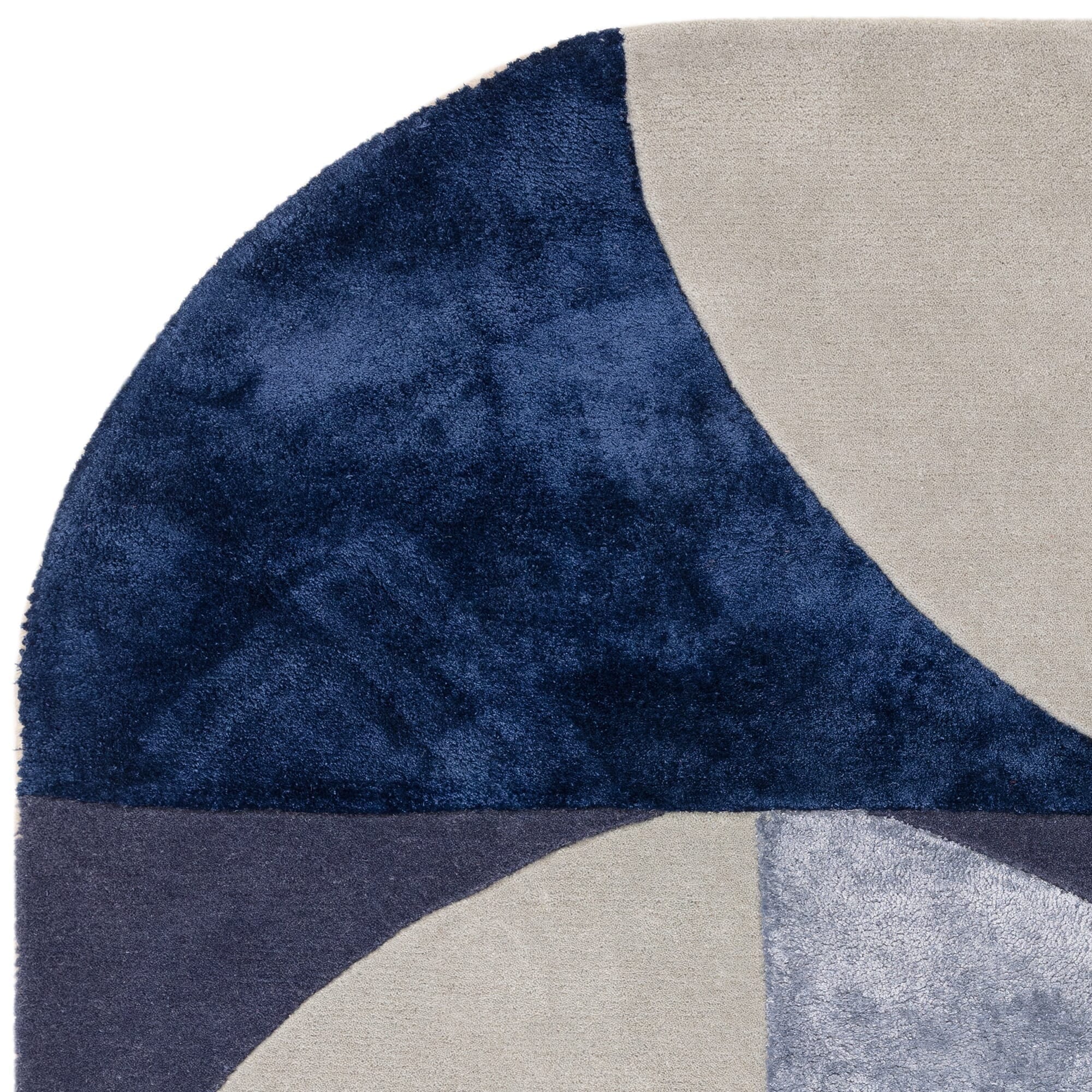 Matrix Oval Rug MAX74 Indigo 160cm x 230cm