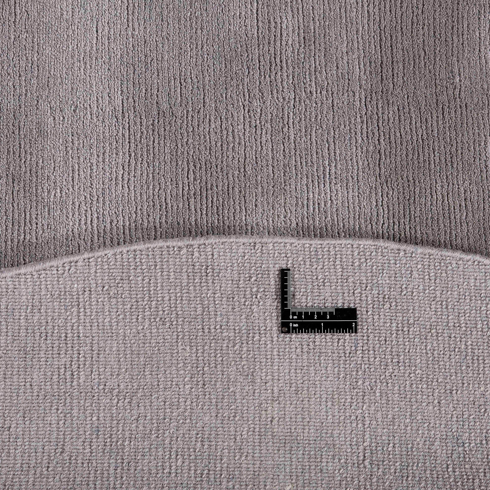 Northern Light - Wool Round Rug Concrete 150cm