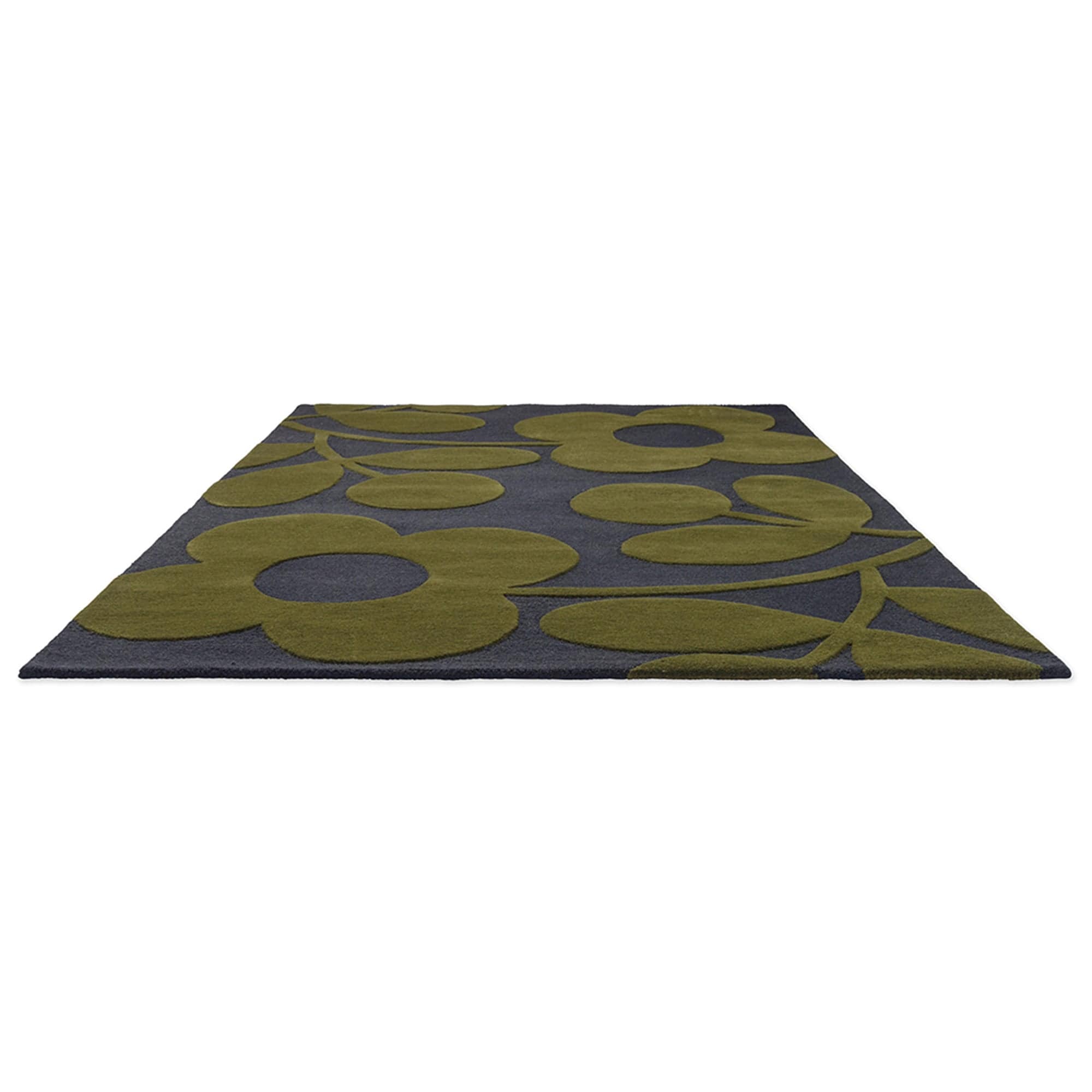 Orla Kiely Rug Sprig Stem Marine 063908 120cm x 180cm
