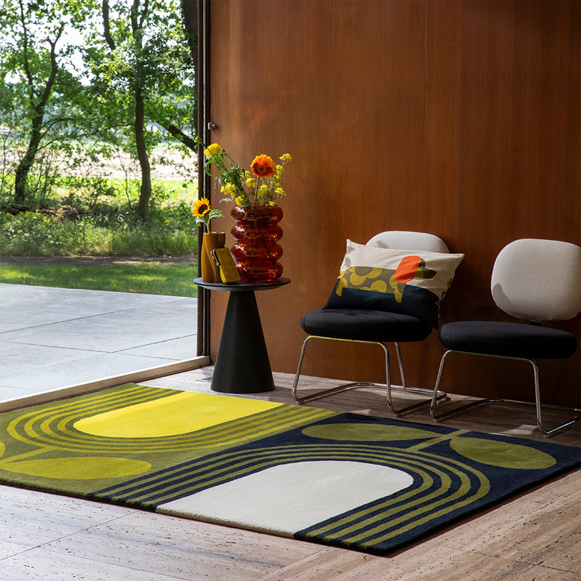 Orla Kiely - Striped Tulip Seagrass Rug