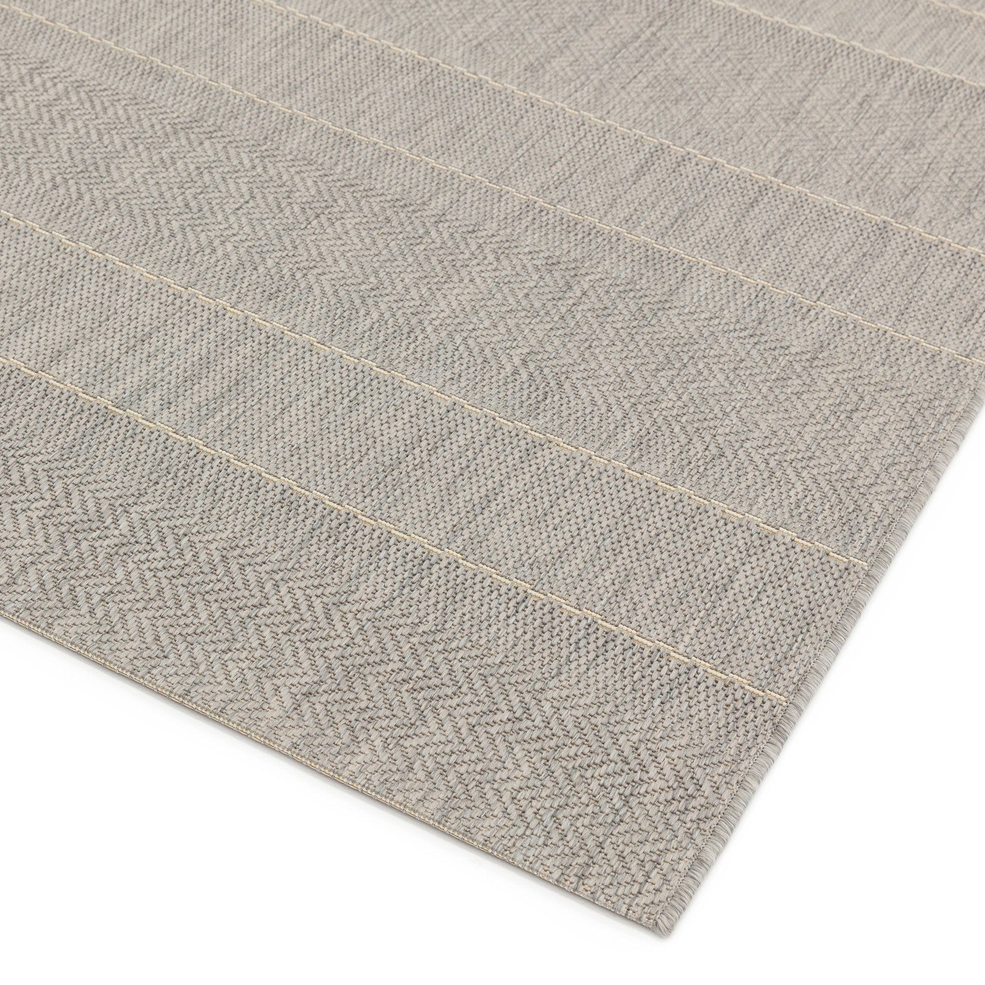 Patio Rug PAT03 Beige Stripe 160cm x 230cm