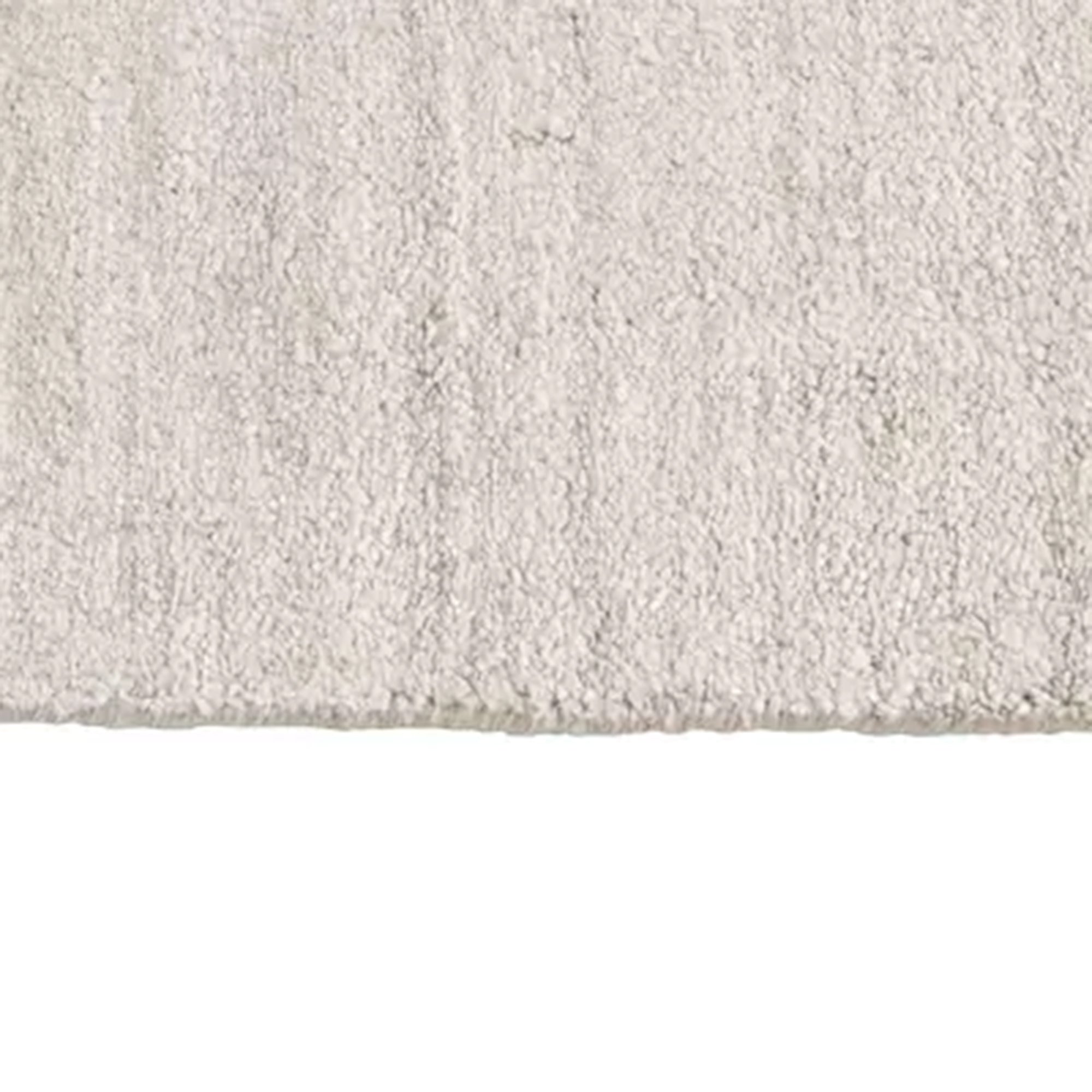 Plain Dust Rug Ivory 200cm x 300cm