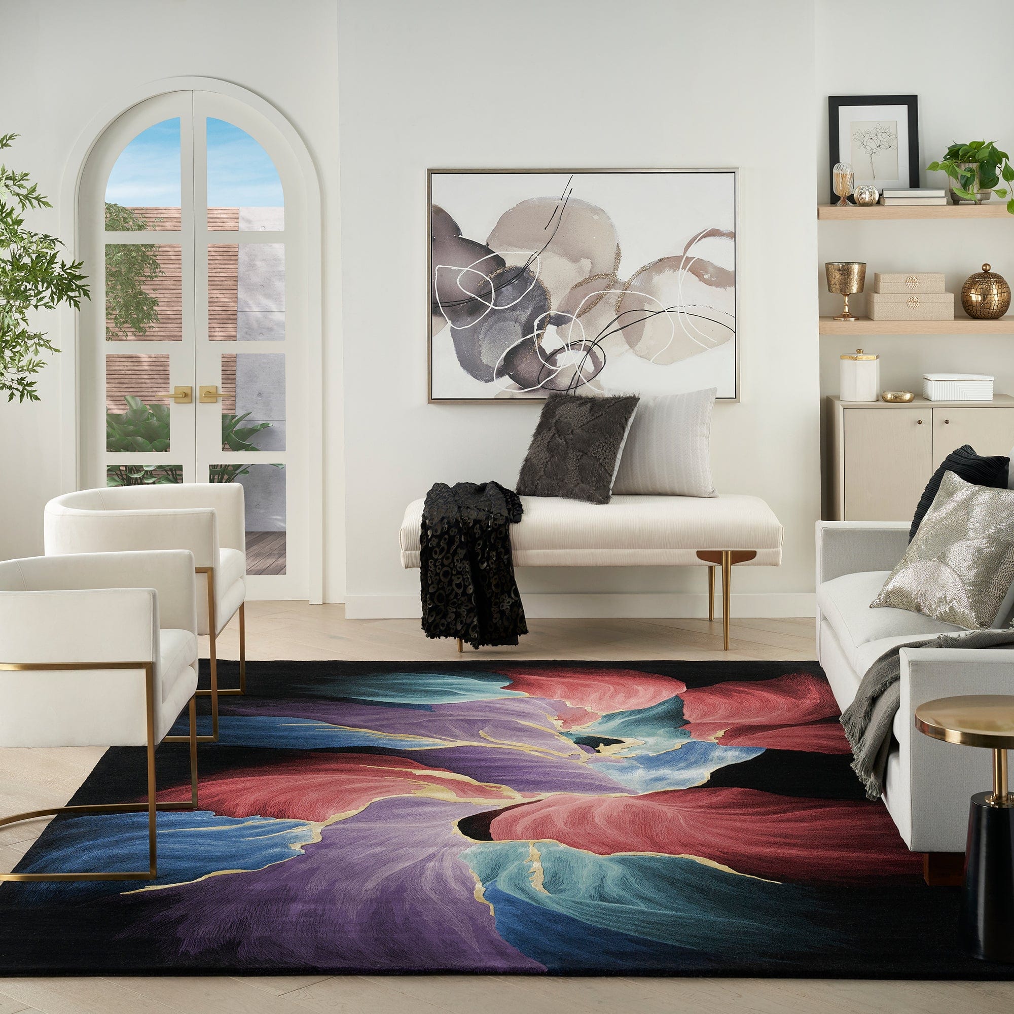 Prismatic PRS34 - Black Rug