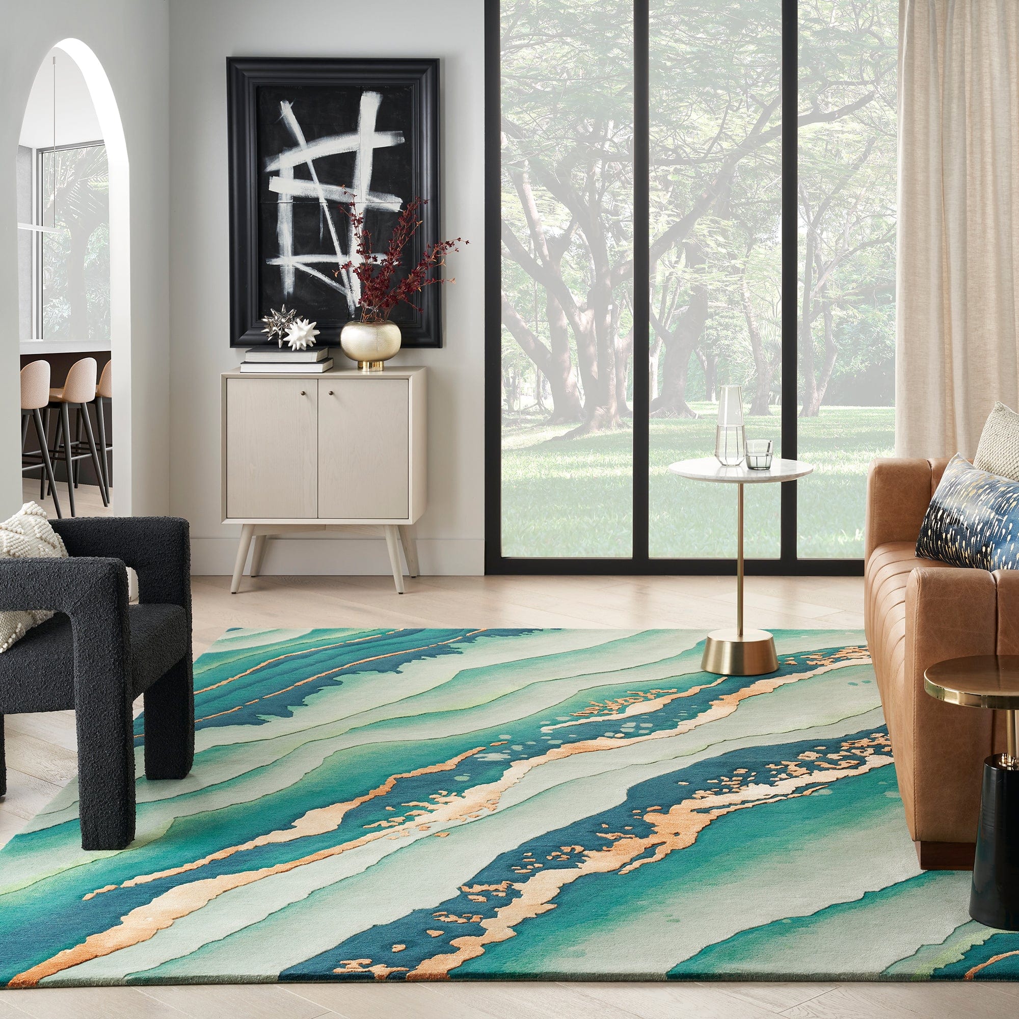 Prismatic PRS30 - Emerald Rug, 114cm x 175cm
