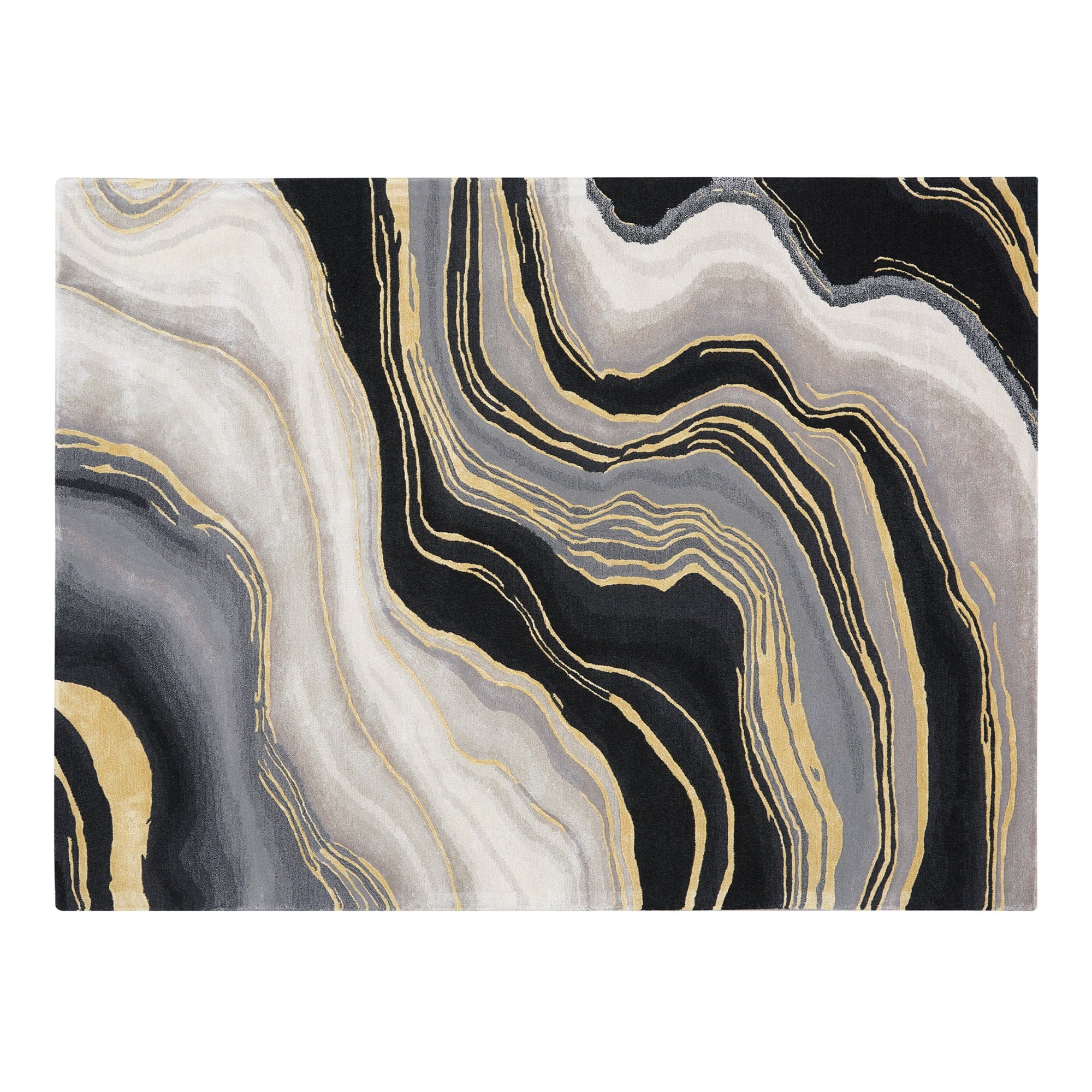 Prismatic Rug - PRS31 Charcoal Grey 259 x 351cm