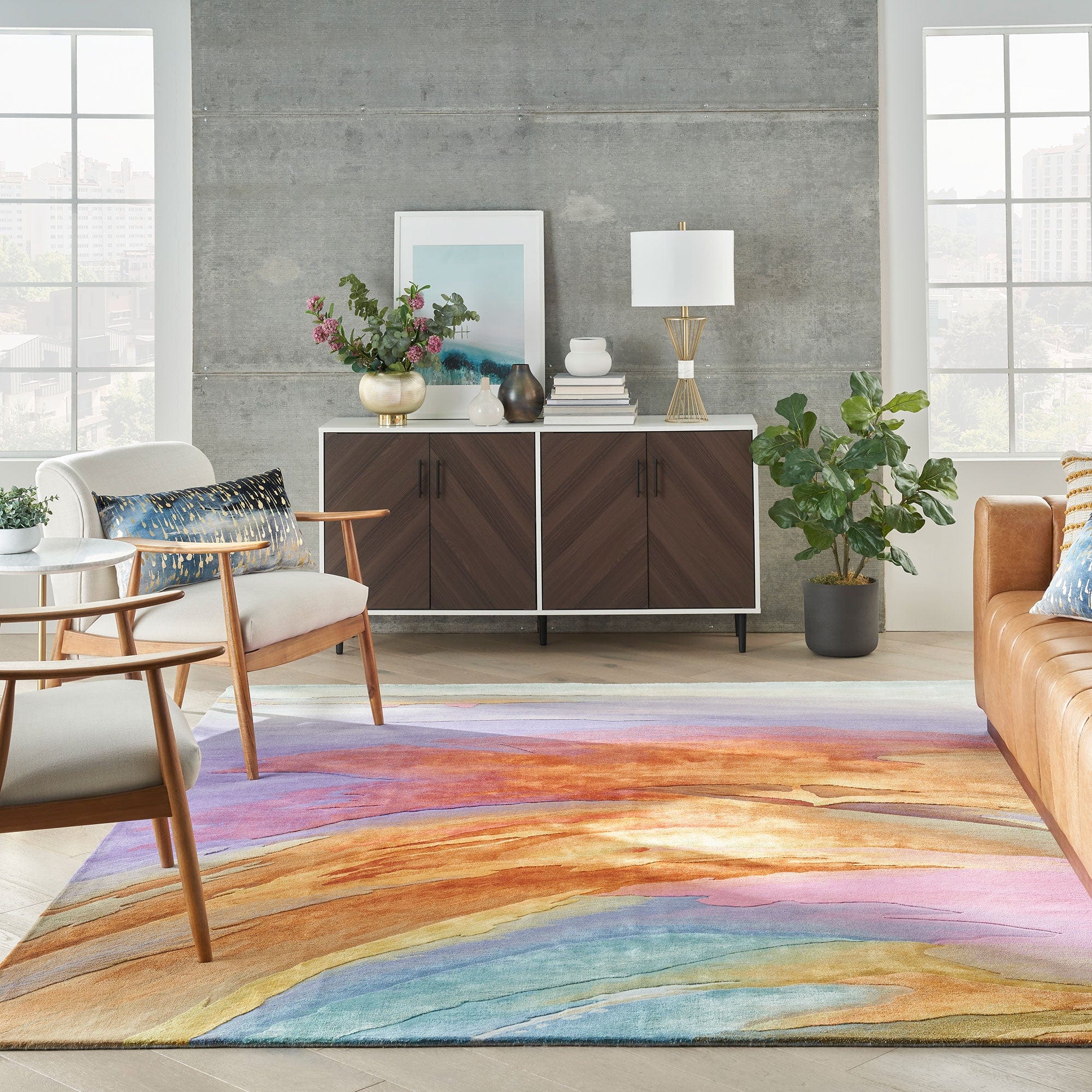 Prismatic PRS25 - Multicoloured Rug