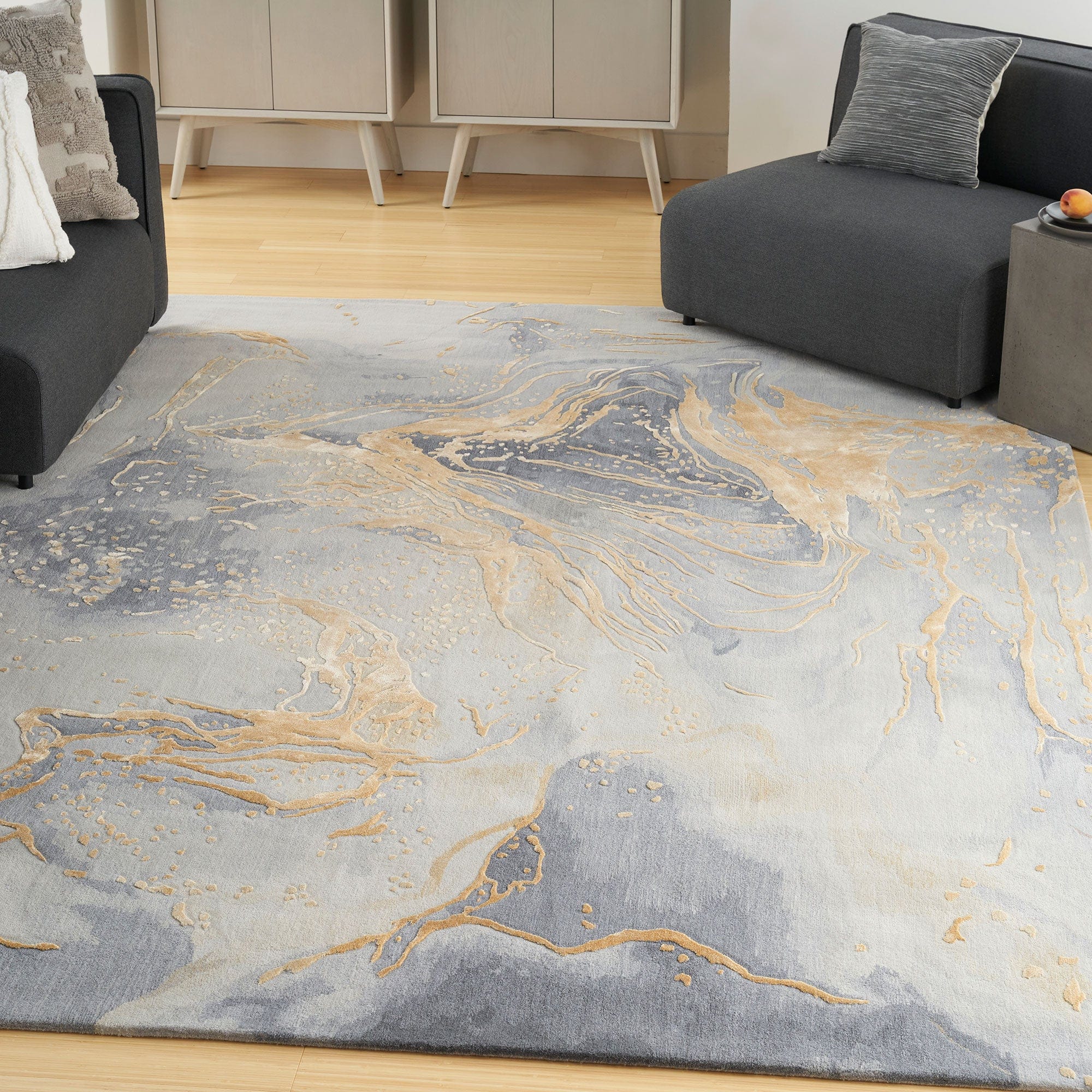 Prismatic PRS28 - Grey Gold Rug