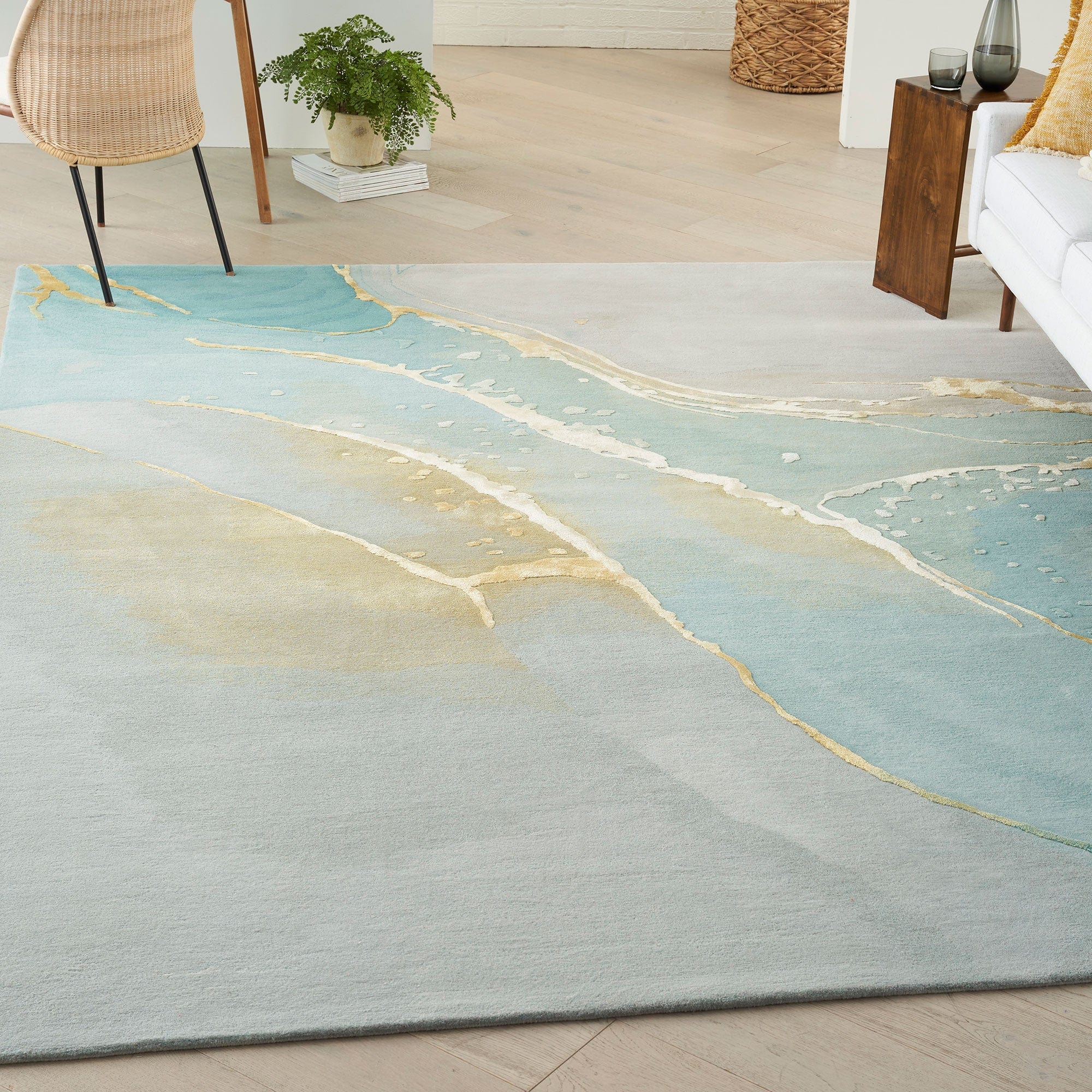 Prismatic - Rug PRS27 Grey Seafoam 259 x 351cm