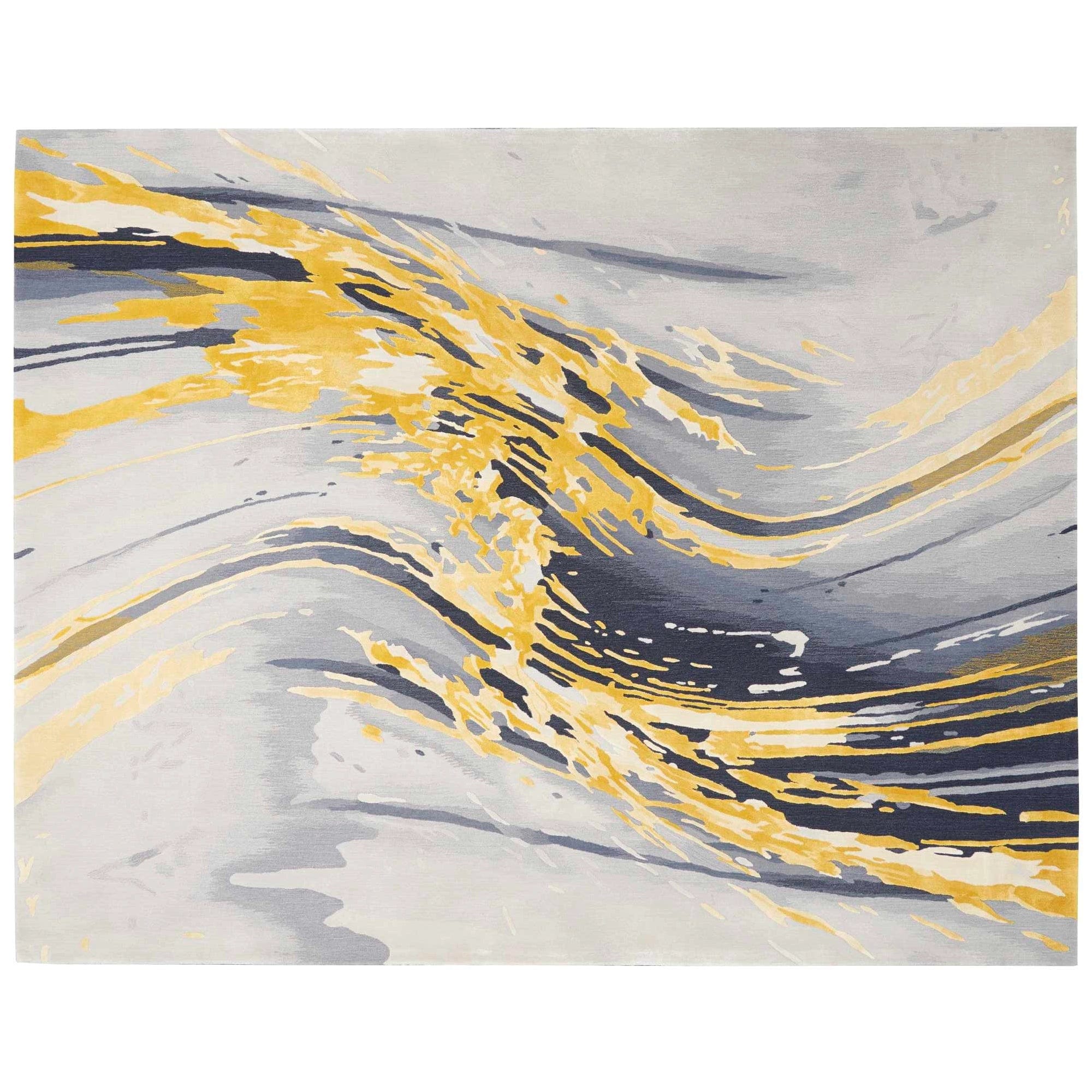 Prismatic Rug PRS24 Grey Gold 114 x 175cm
