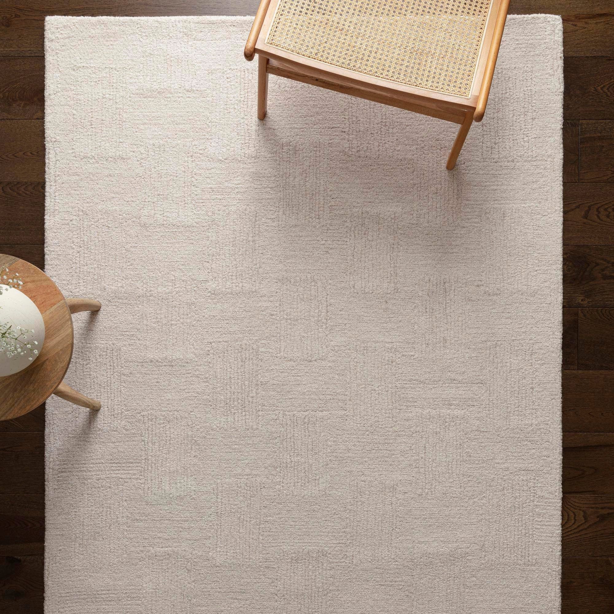 Theodore Rug Hatch White Sand 120cm x 170cm