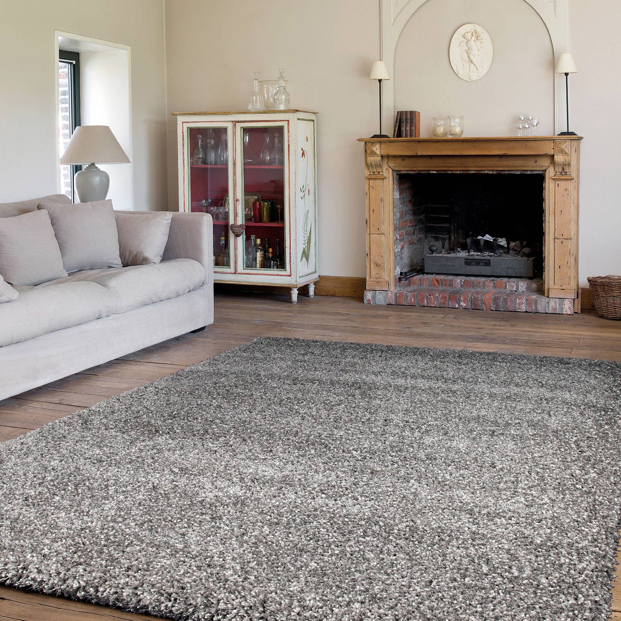 Twilight - Rug Silver Grey 80 x 150cm