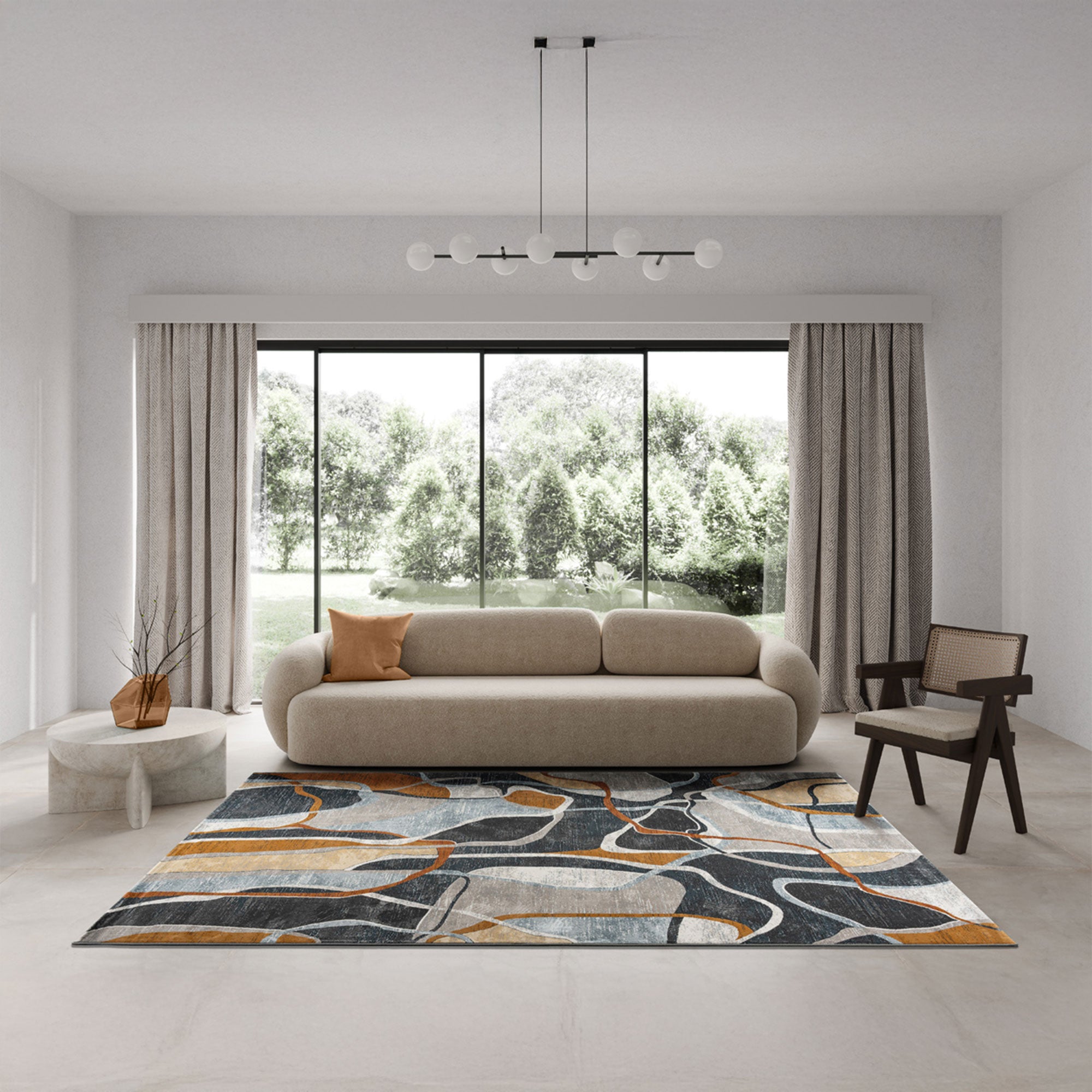 Canyon Lava - Patterned Rug