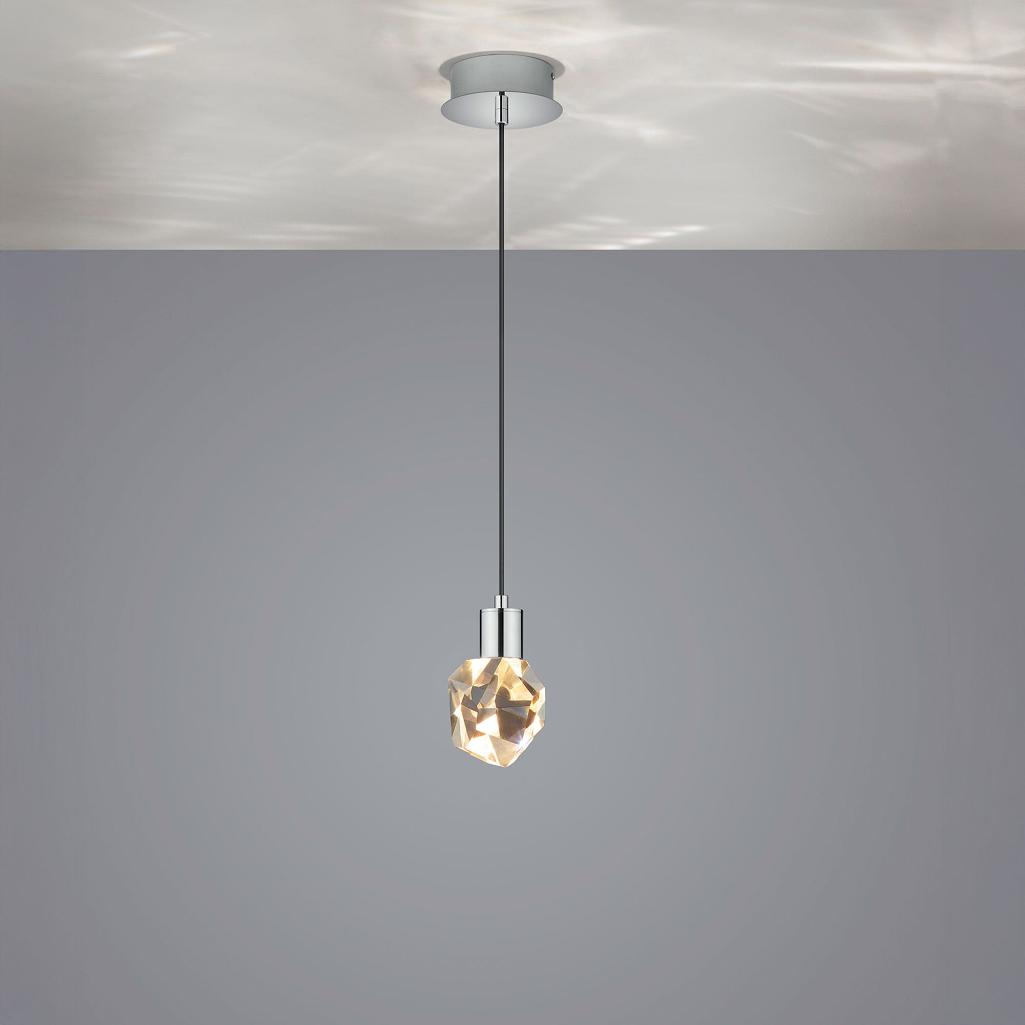 Gem Silver - LED Pendant Ceiling Light