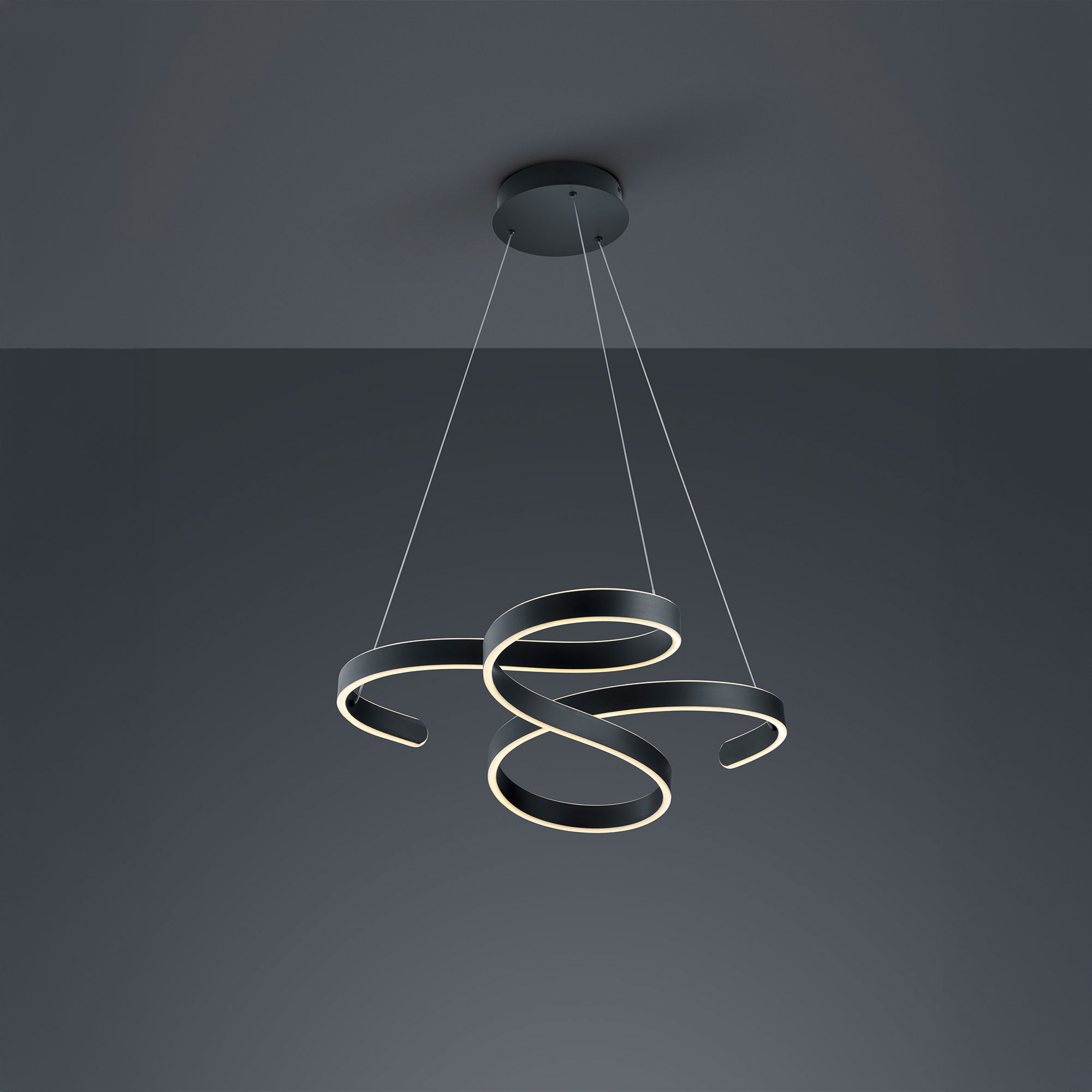 Mobius Black - LED Pendant Ceiling Light