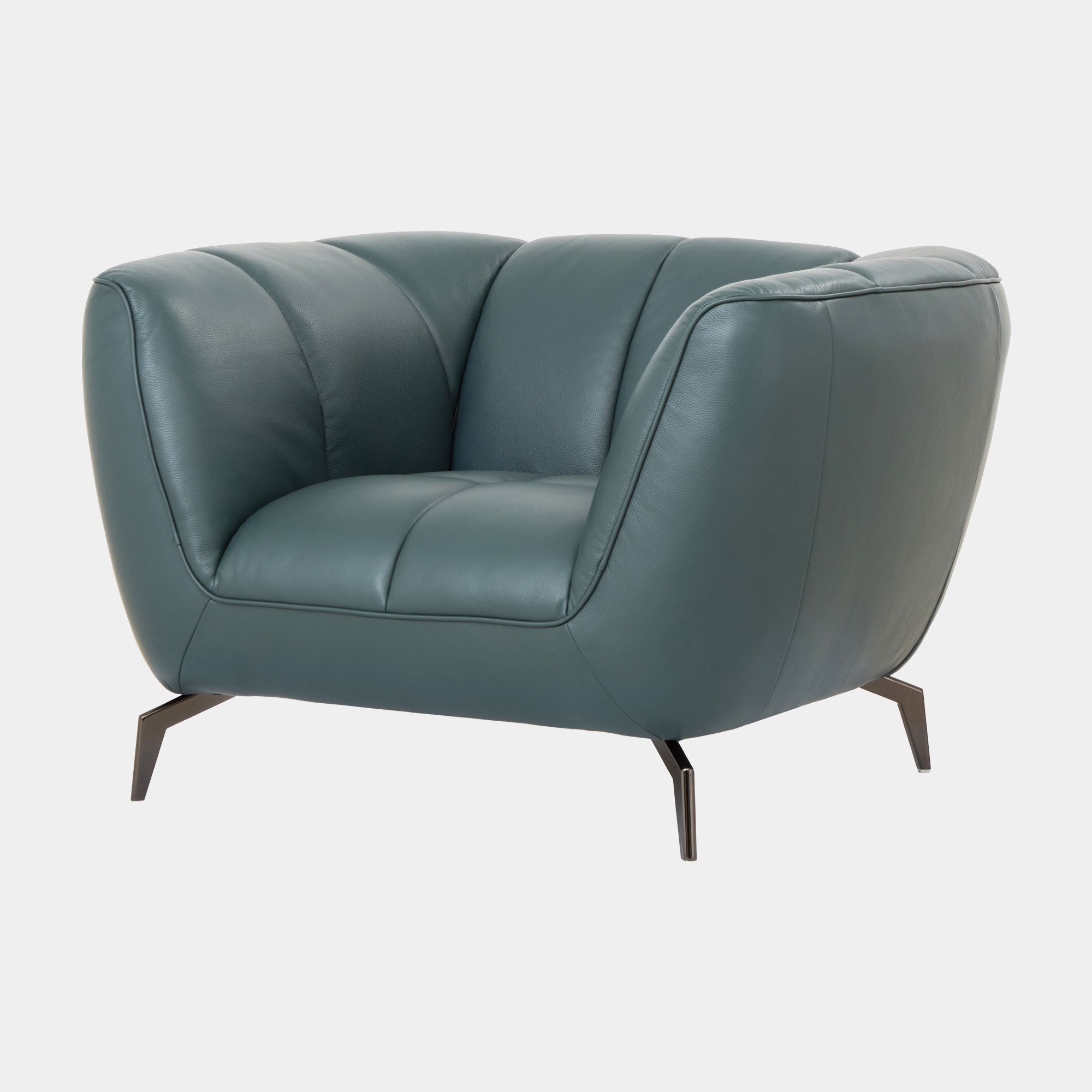 Odyssey - Armchair, Oslo Peacock Leather