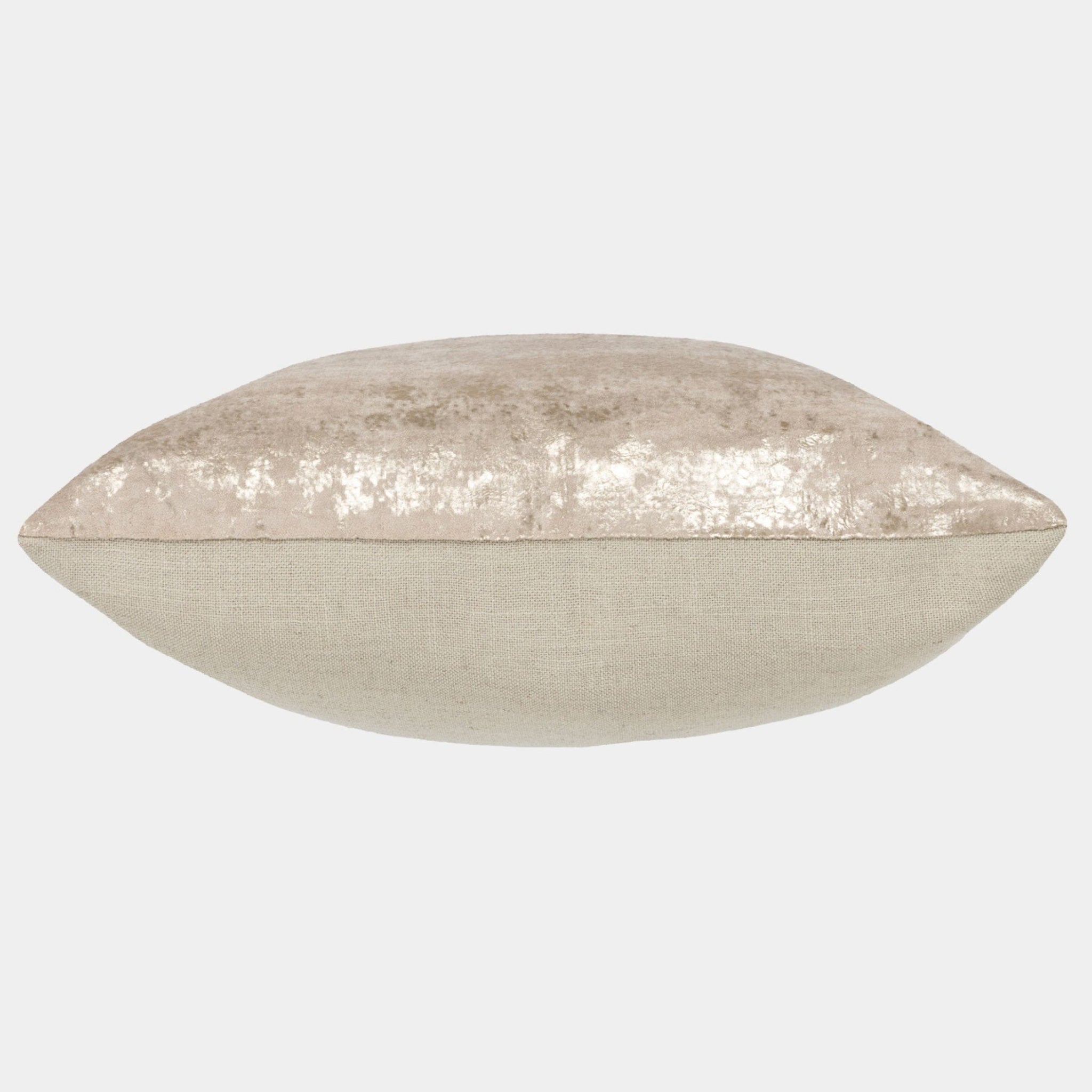 Lunetta Velvet - Gold Natural Cushion 43x43cm