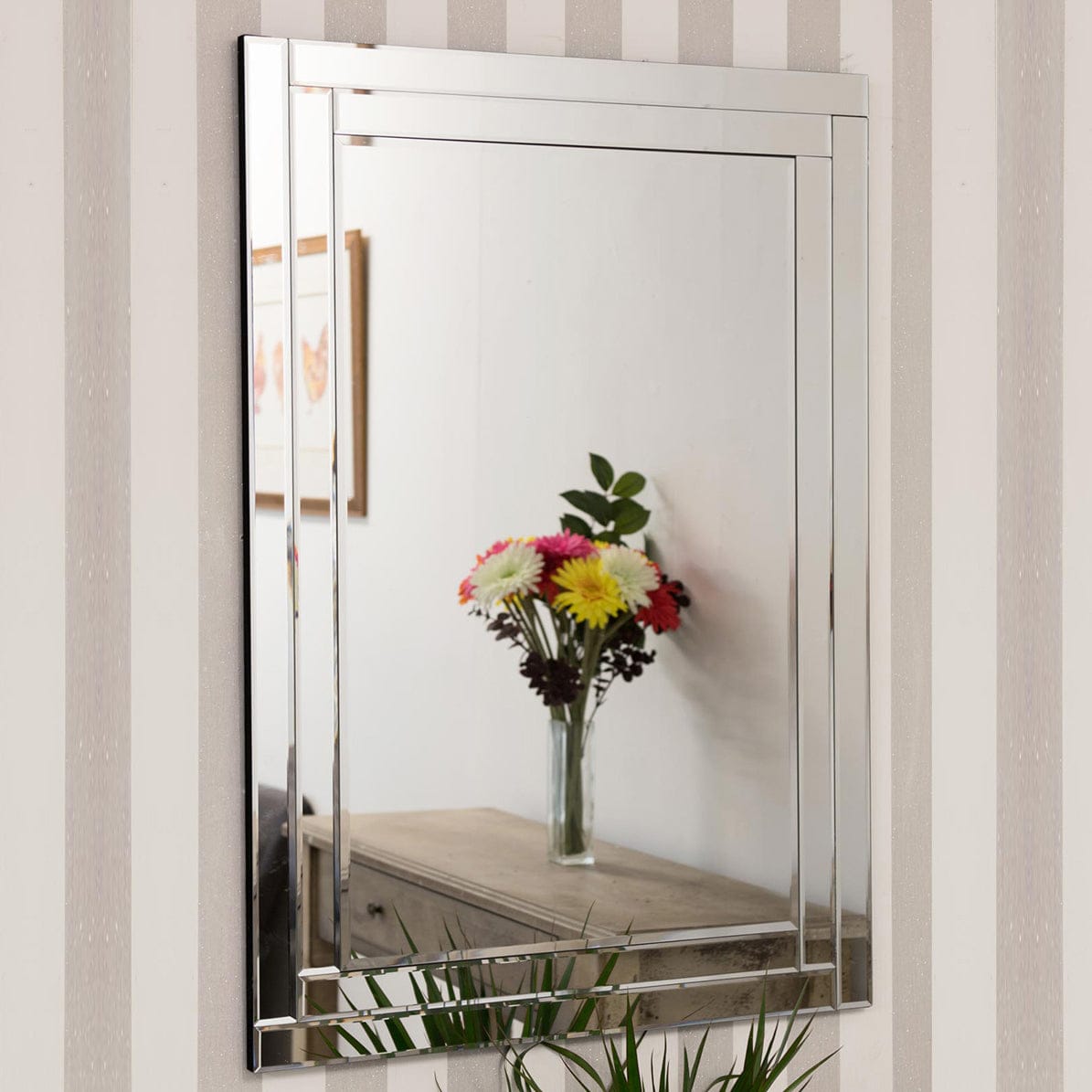 Maugham Mirror - 120 x 80cm (WG)