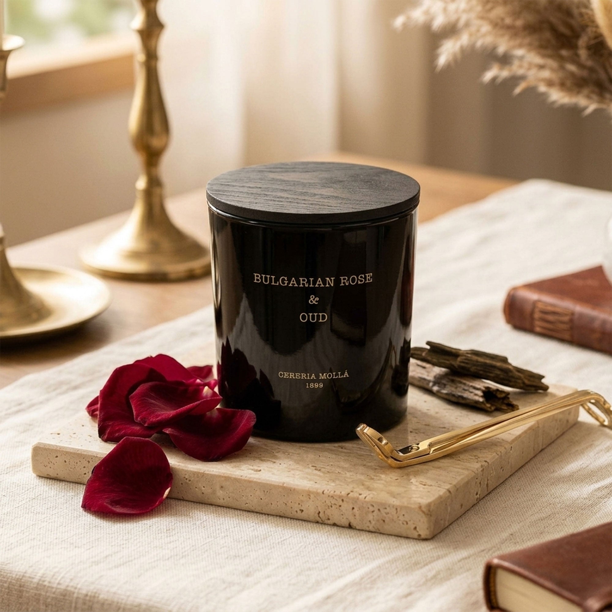 Cereria Molla - Bulgarian Rose & Oud Candle 600g