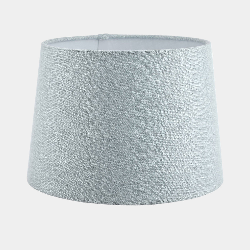 12" Bacall Shade Blue Slubbed