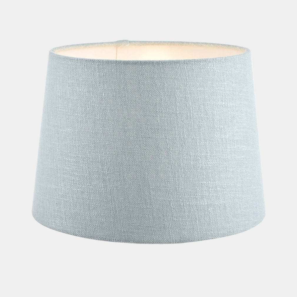 12" Bacall Shade Blue Slubbed