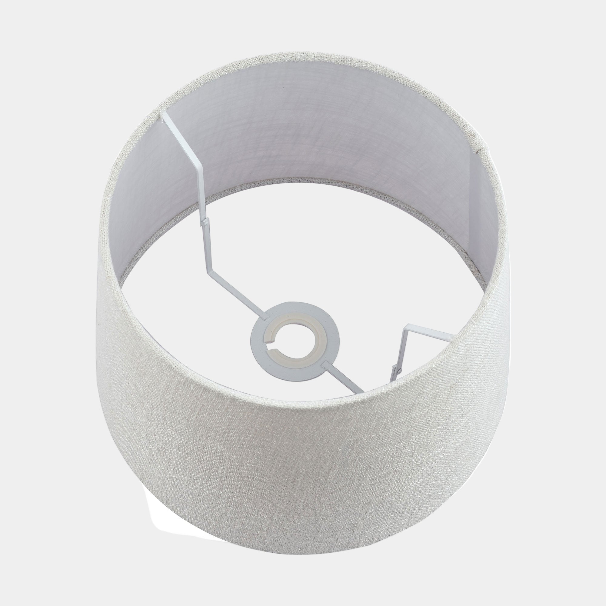 .12" Bacall Shade Silver Slubbed (LF).
