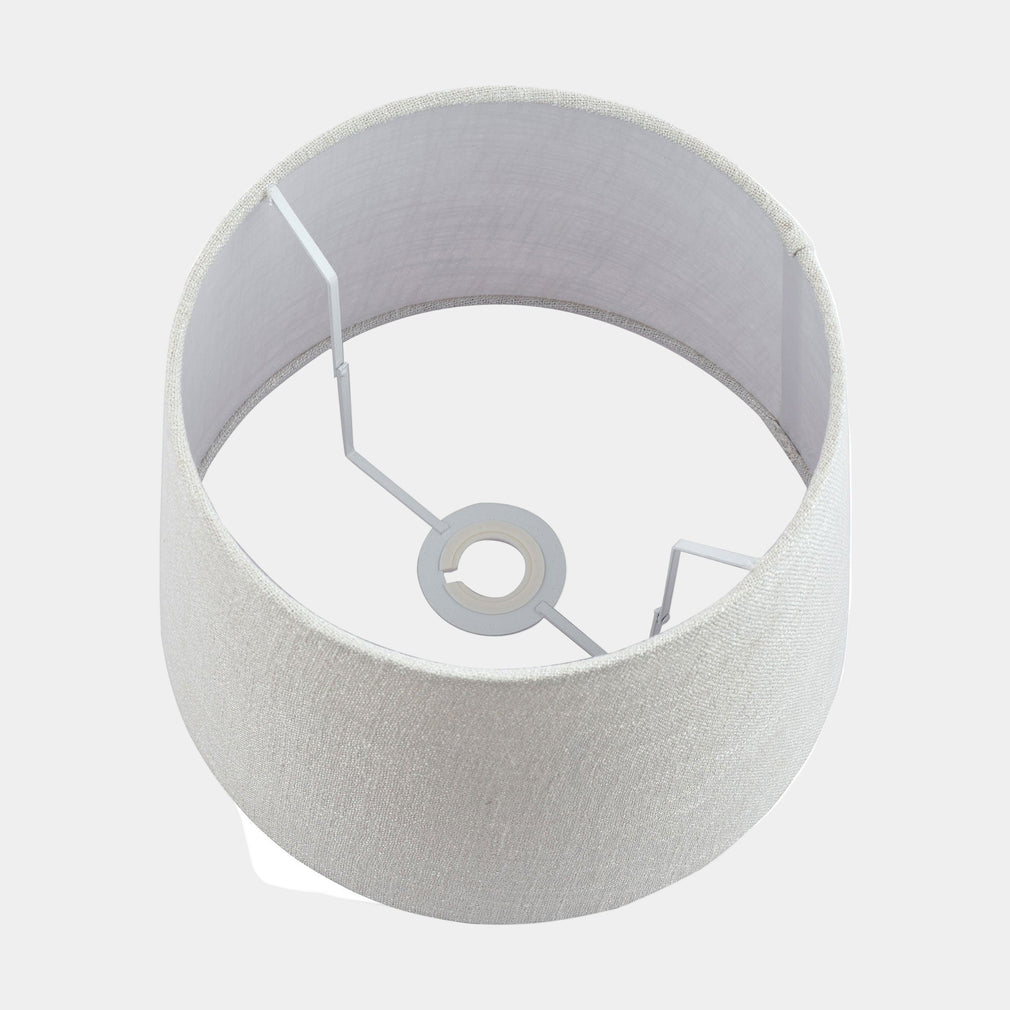 .12" Bacall Shade Silver Slubbed (LF).