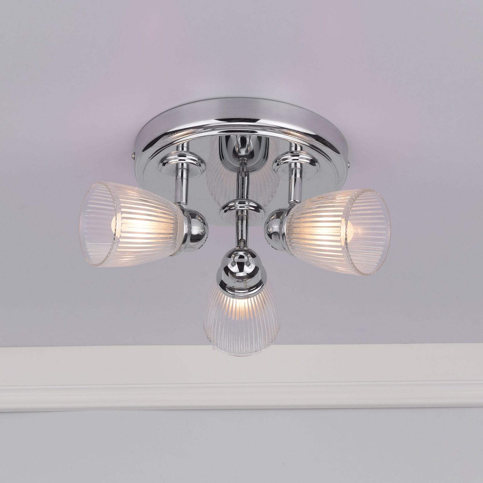 Dover - 3 Light Bathroom Ceiling Light