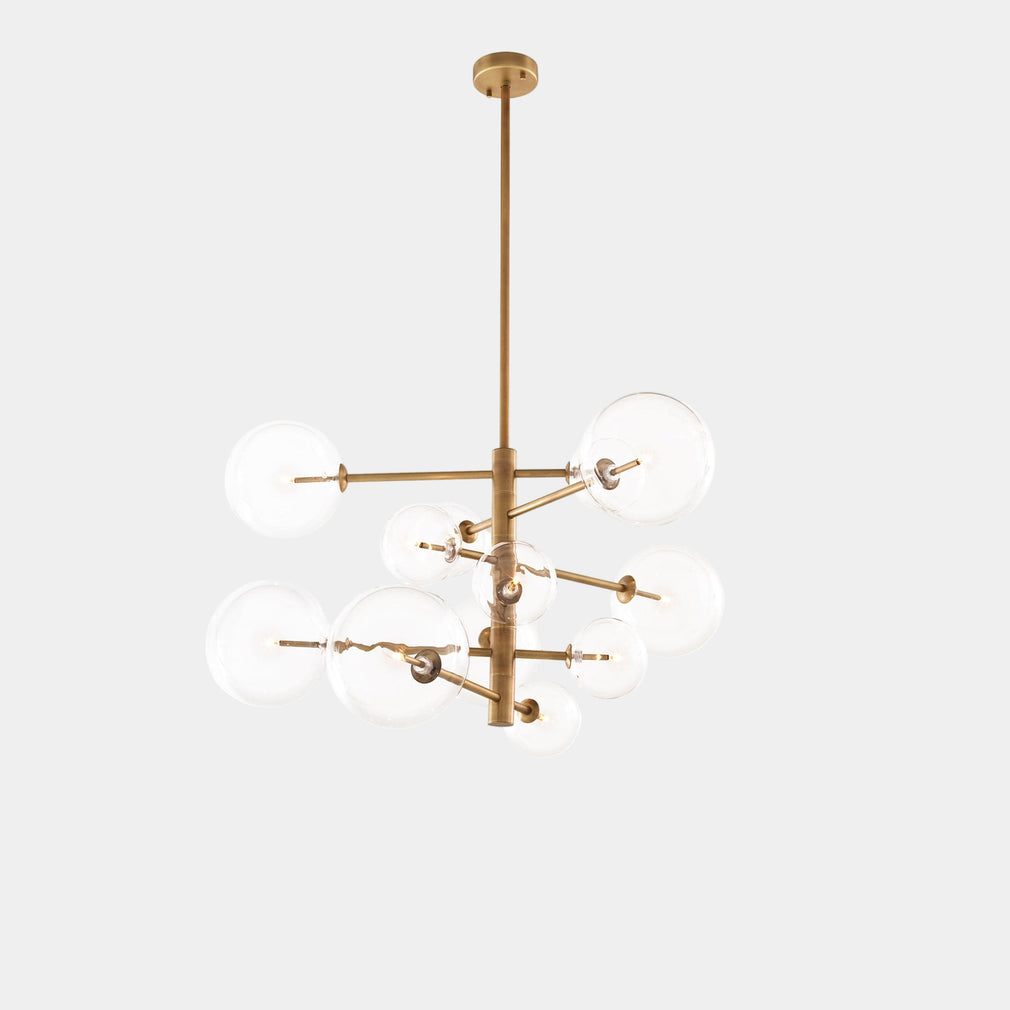 Eichholtz Argento - Small Chandelier Antique Brass