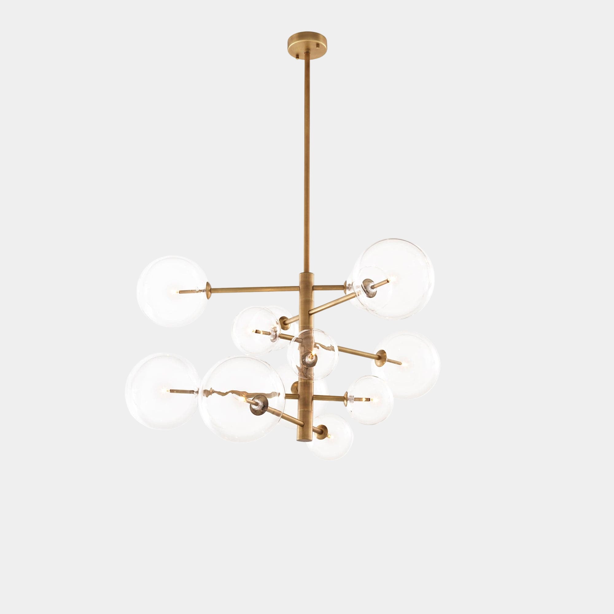Eichholtz Argento - Small Chandelier Antique Brass