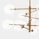 Eichholtz Argento - Small Chandelier Antique Brass