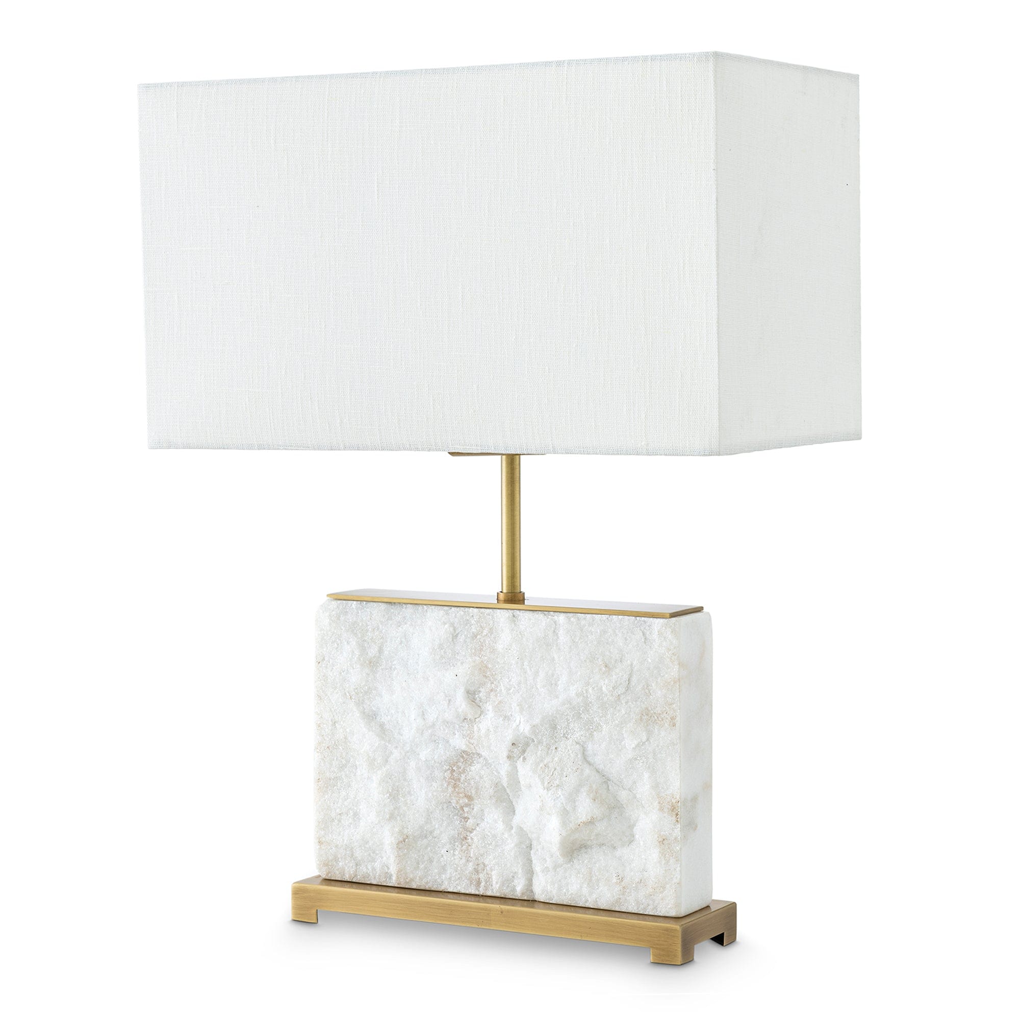 Eichholtz Newton - White Marble Table Lamp