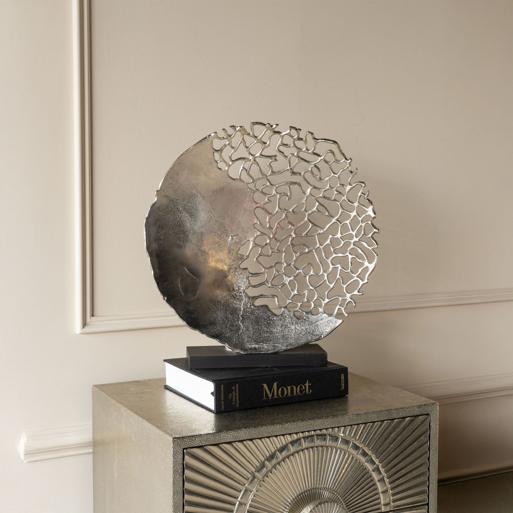 Corallo - Silver Coral Sculpture
