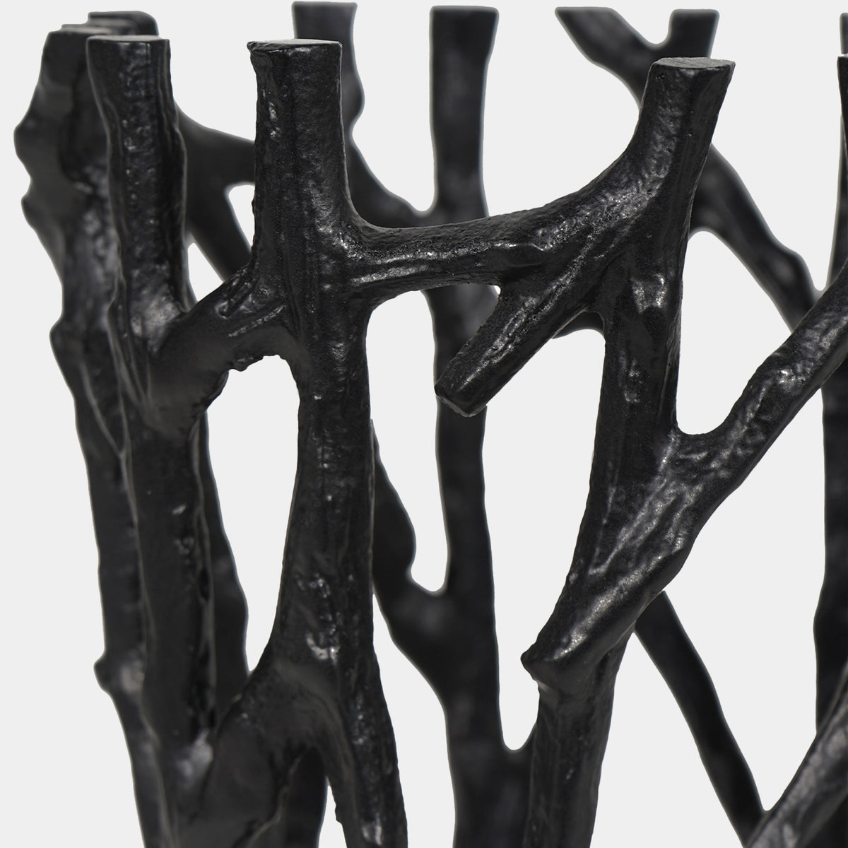 Twig - Pillar Candle Holder, Black