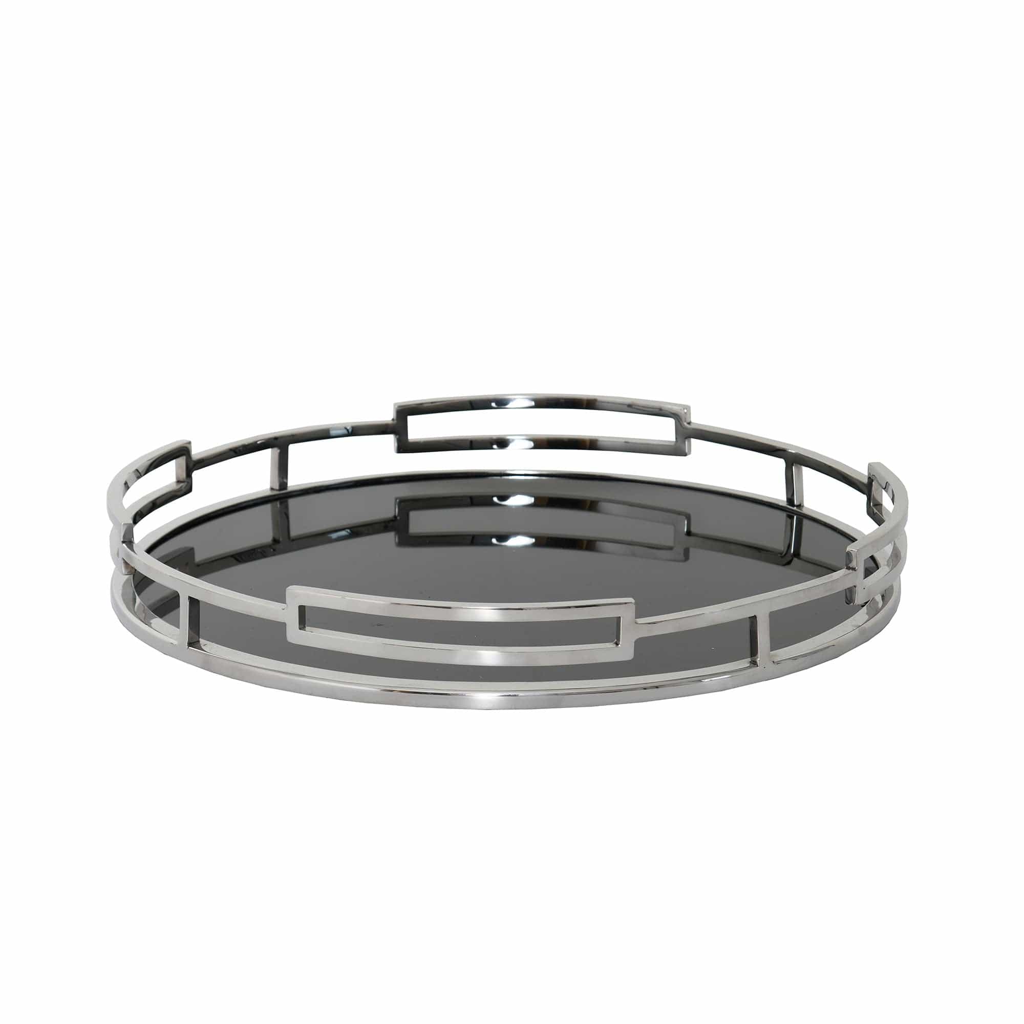Obsidian Tray Round Large