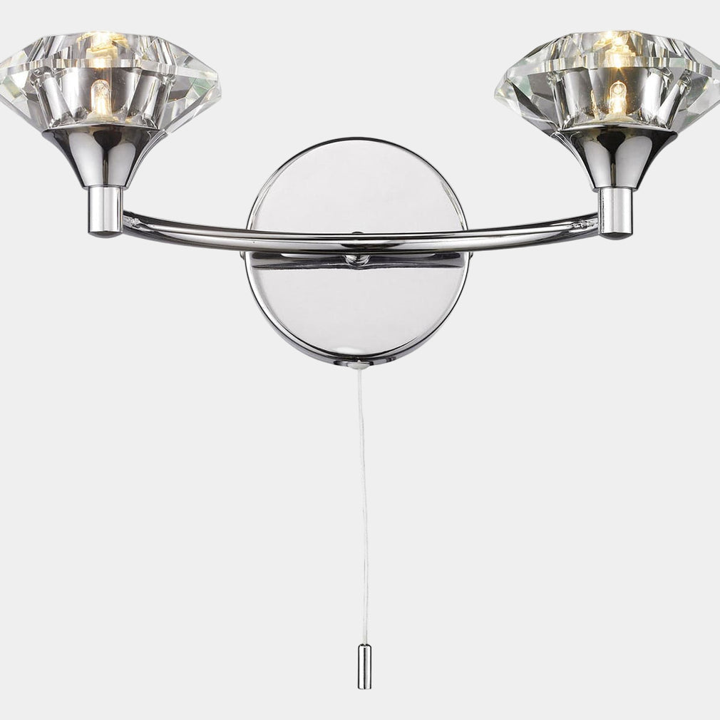 Lena Wall Light Polished Chrome