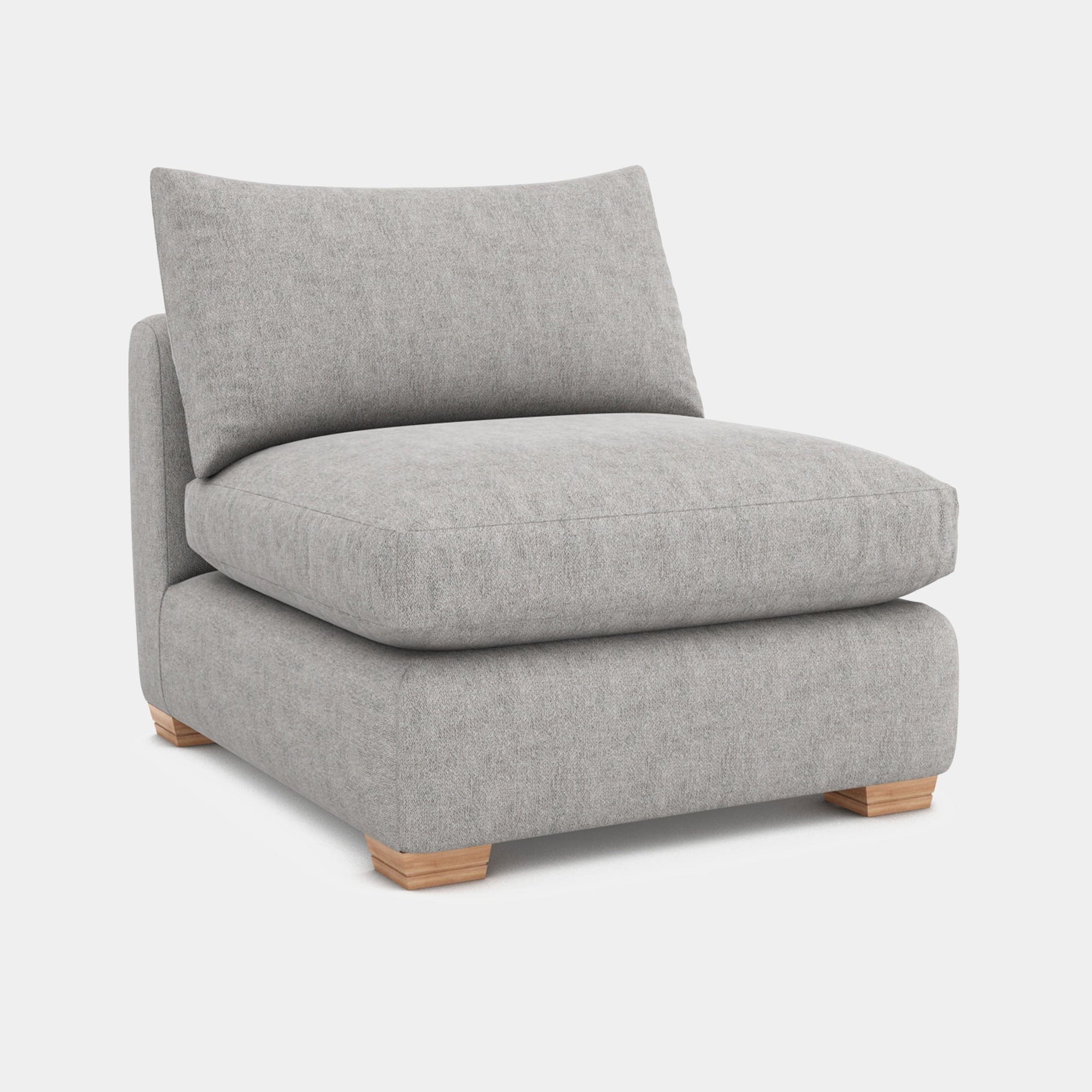 Armless Unit With Fibre Interior In Grade B