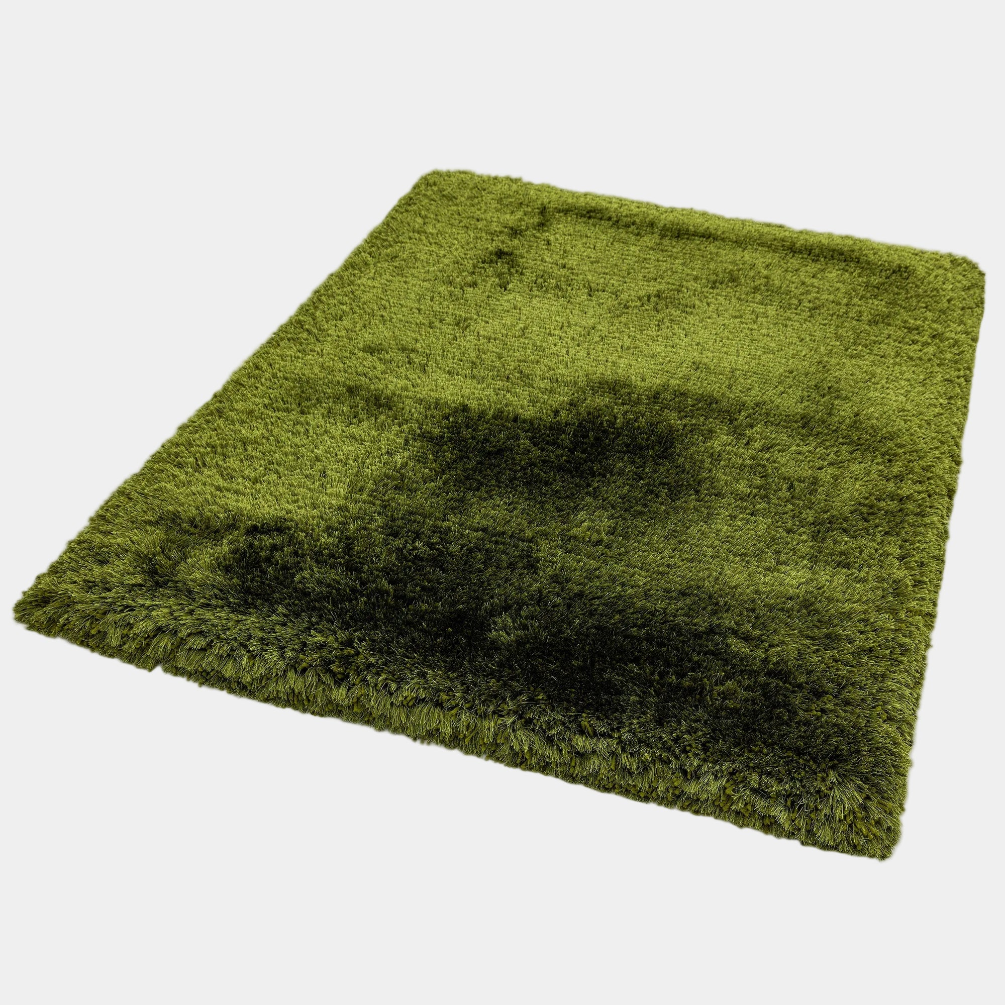 Plush Rug Green 70 x 140cm