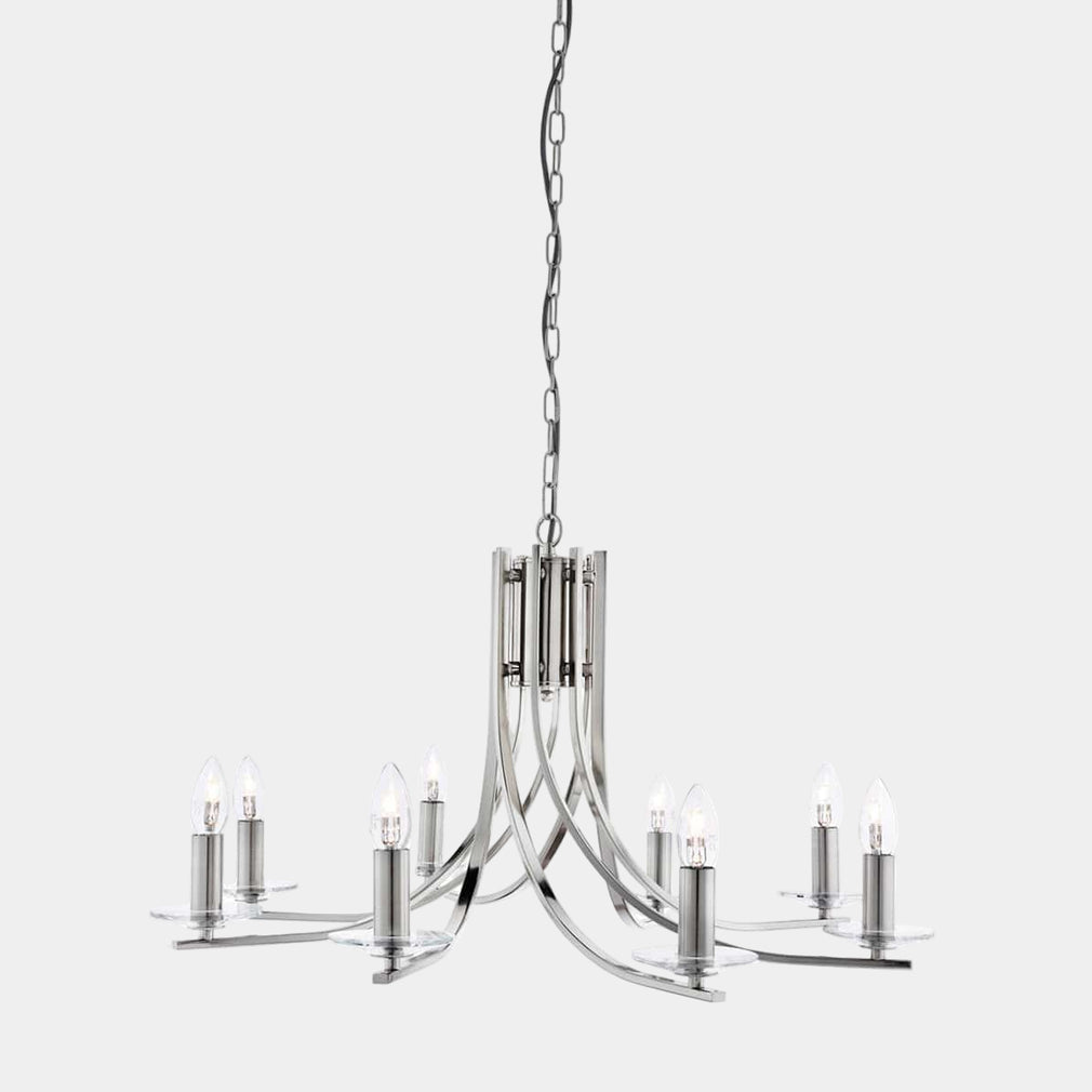 Flow 8 Light Satin Silver