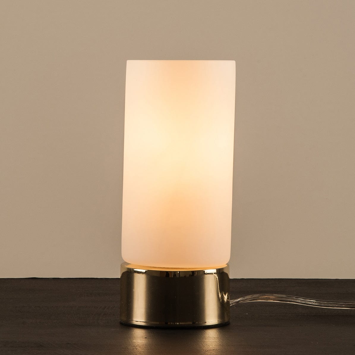 Iota Touch Lamp Gold Effect