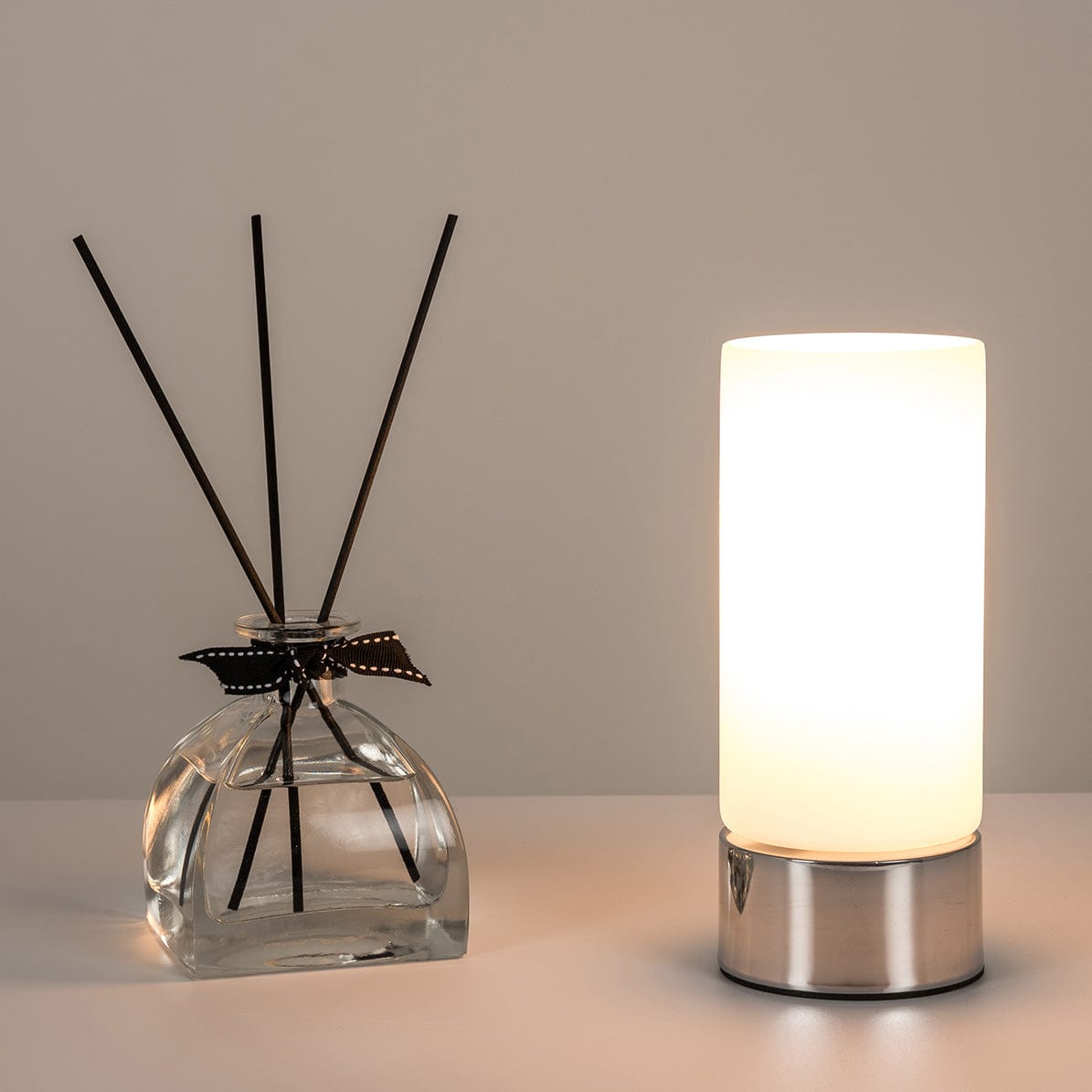 Iota Touch Lamp Polished Chrome