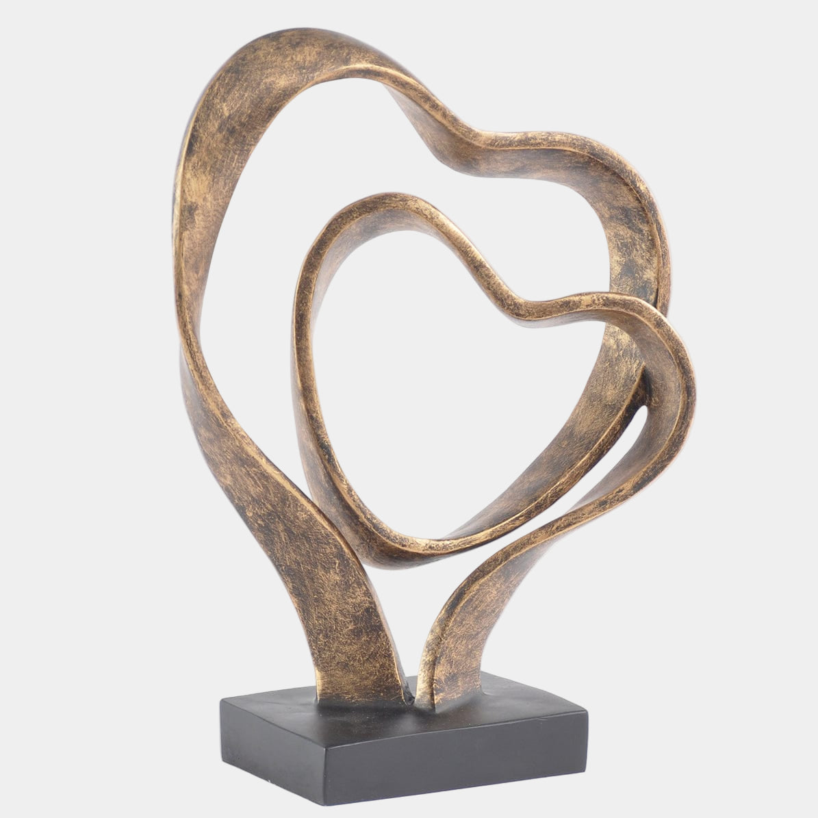 Two Hearts Are Better Sculpture