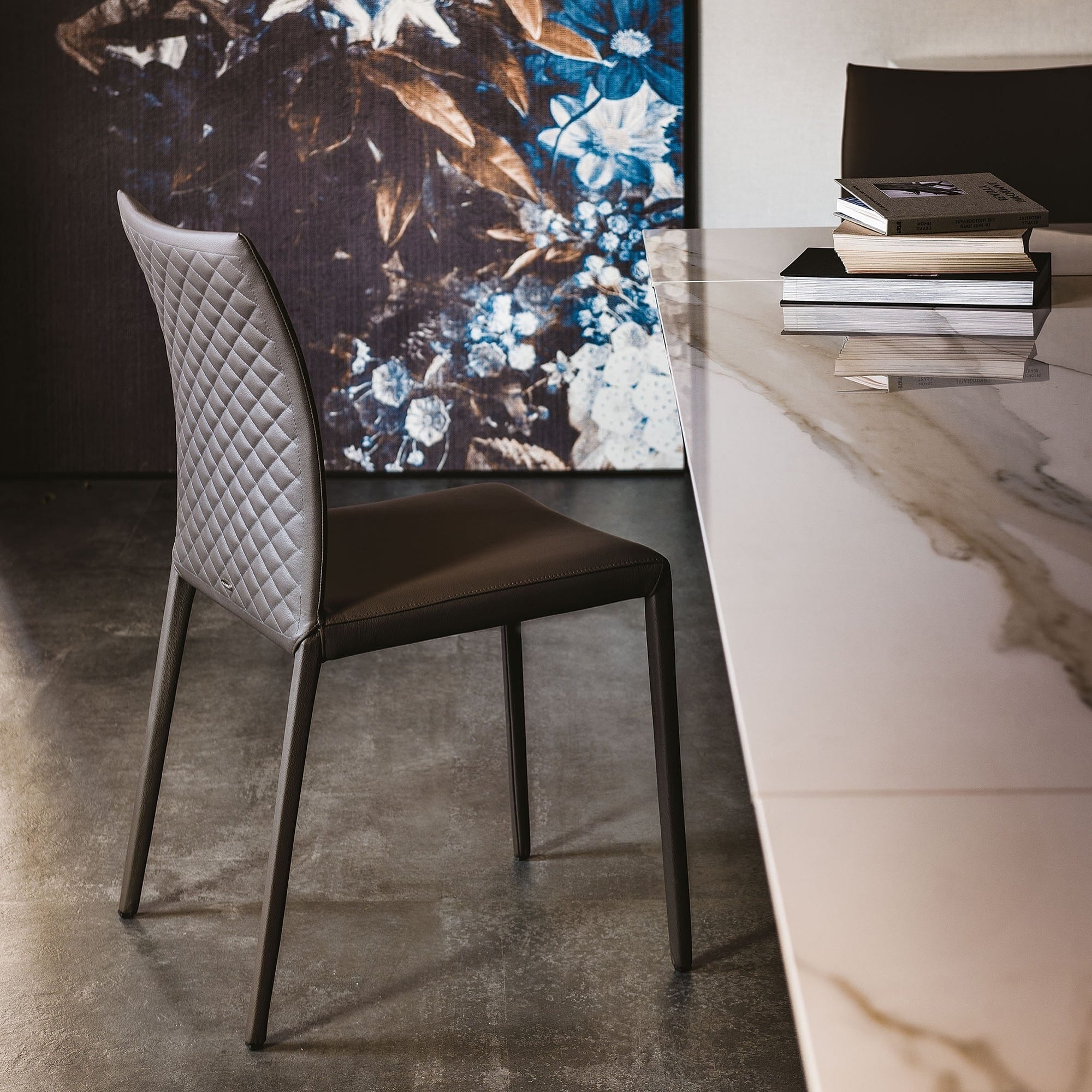 Cattelan Italia Norma Couture - Dining Chair, Leather