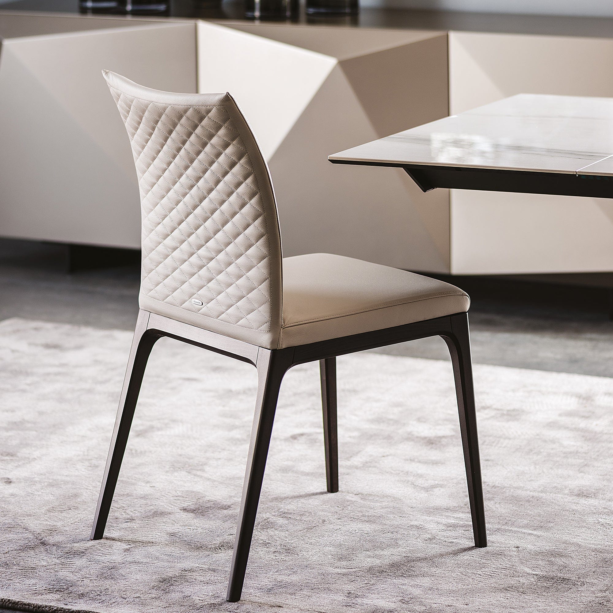 Cattelan Italia Arcadia Couture - Dining Chair, Leather