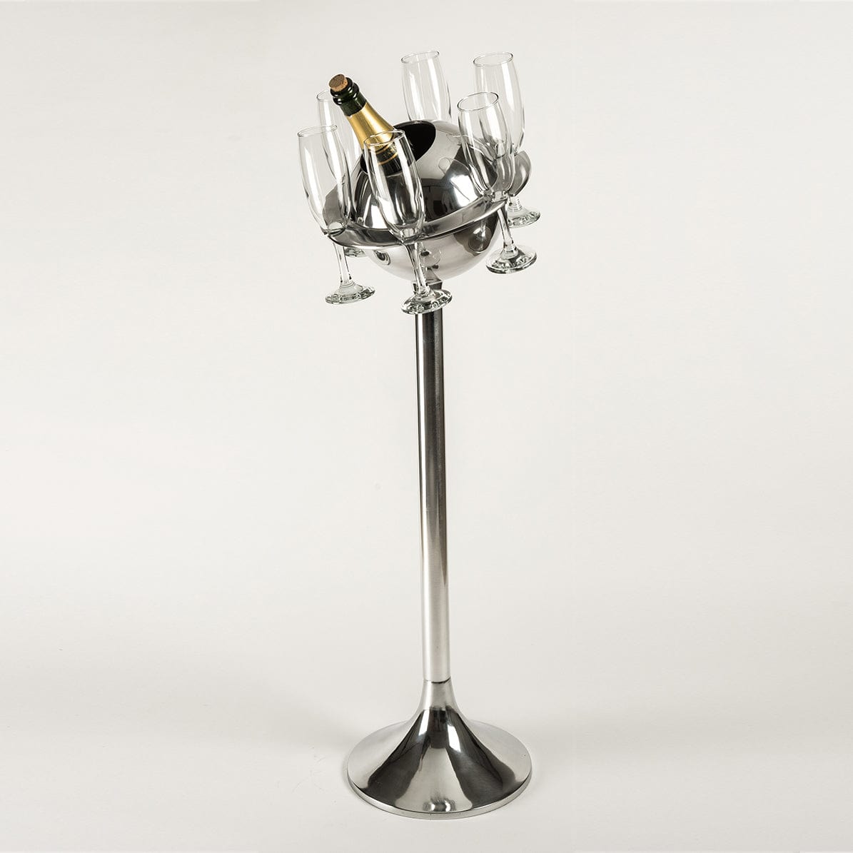 Luna Cooler Floor Standing With 6 Glasses