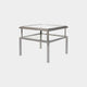 Grant - Side Table In Silver Stainless Steel