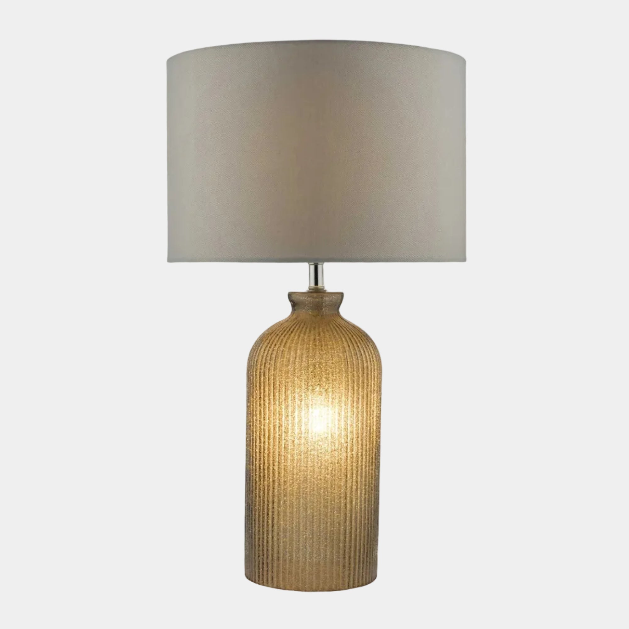 Navarre Grey - Table Lamp, Dual Lit
