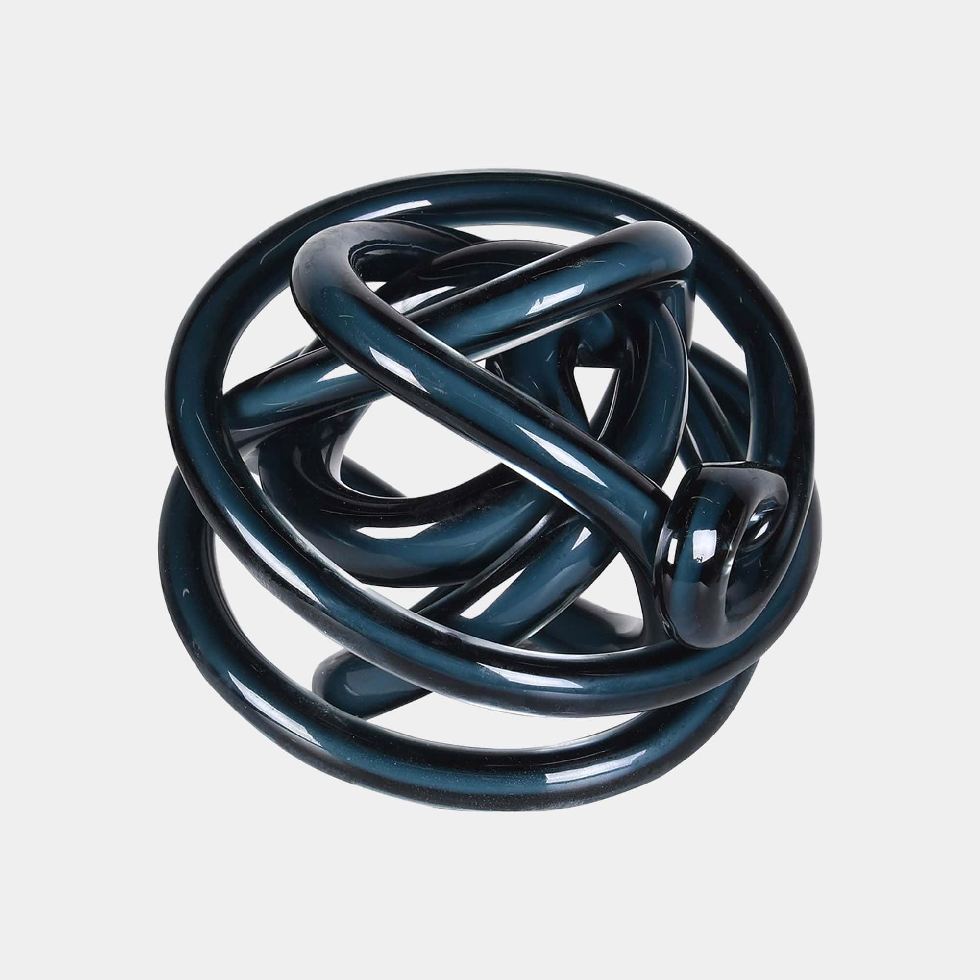 Navy - Knot Ornament